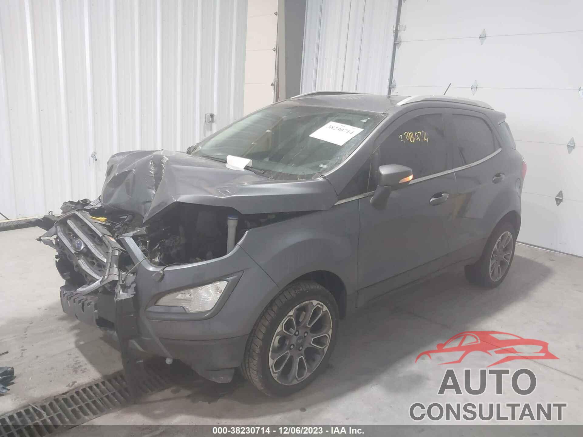 FORD ECOSPORT 2019 - MAJ6S3KL6KC251190