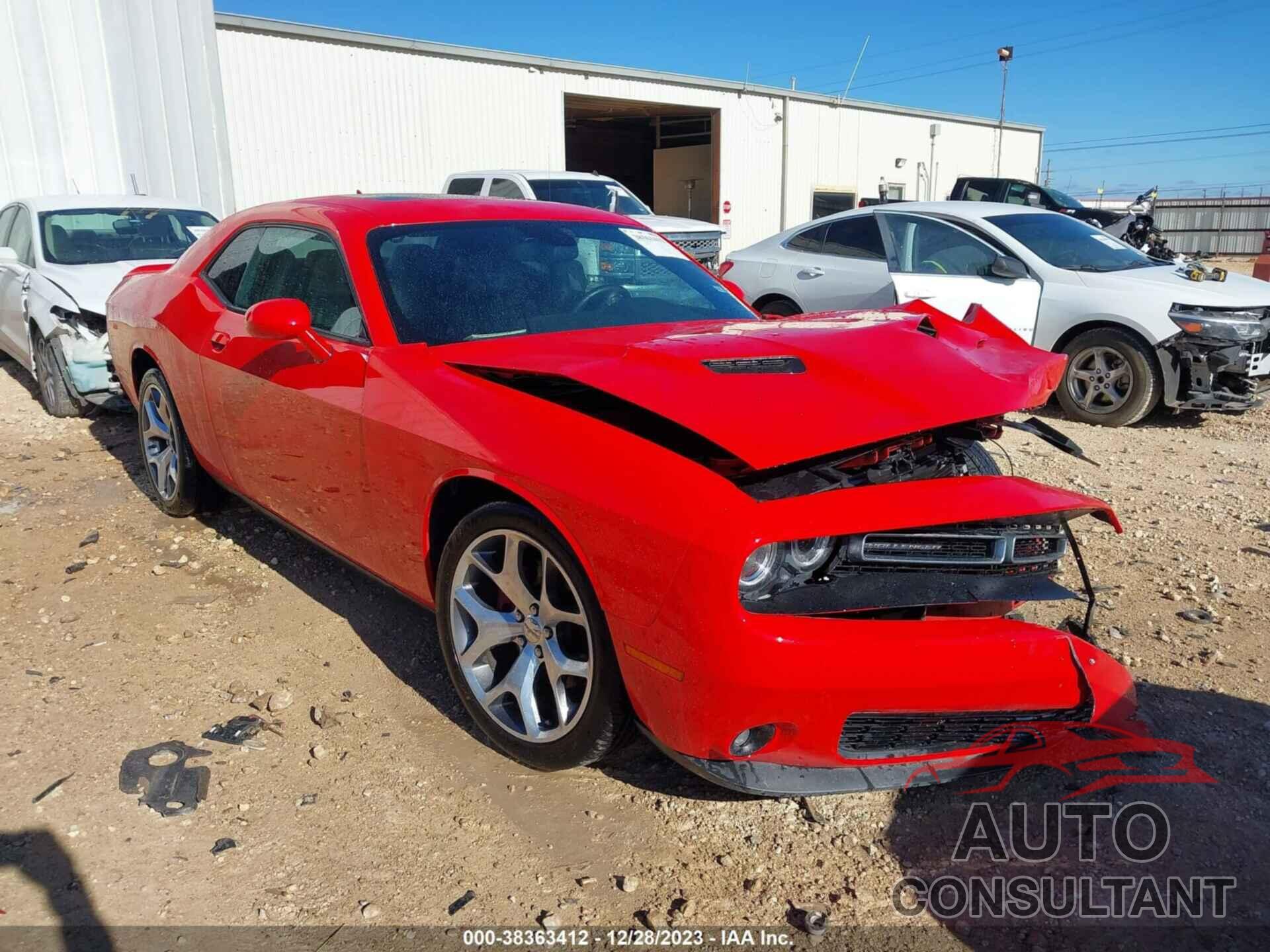 DODGE CHALLENGER 2016 - 2C3CDZAG8GH322171