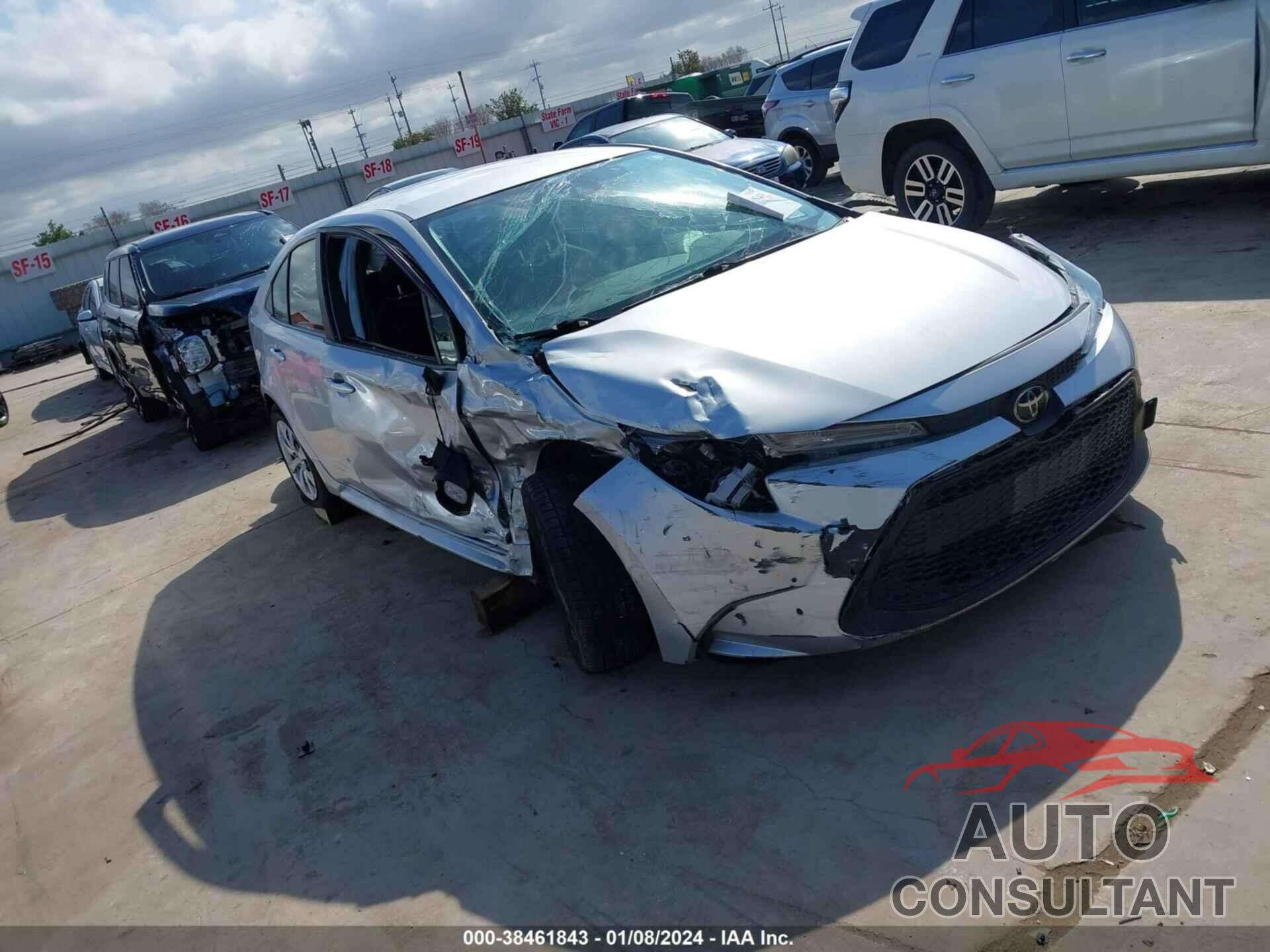 TOYOTA COROLLA 2020 - JTDEPRAE4LJ034716