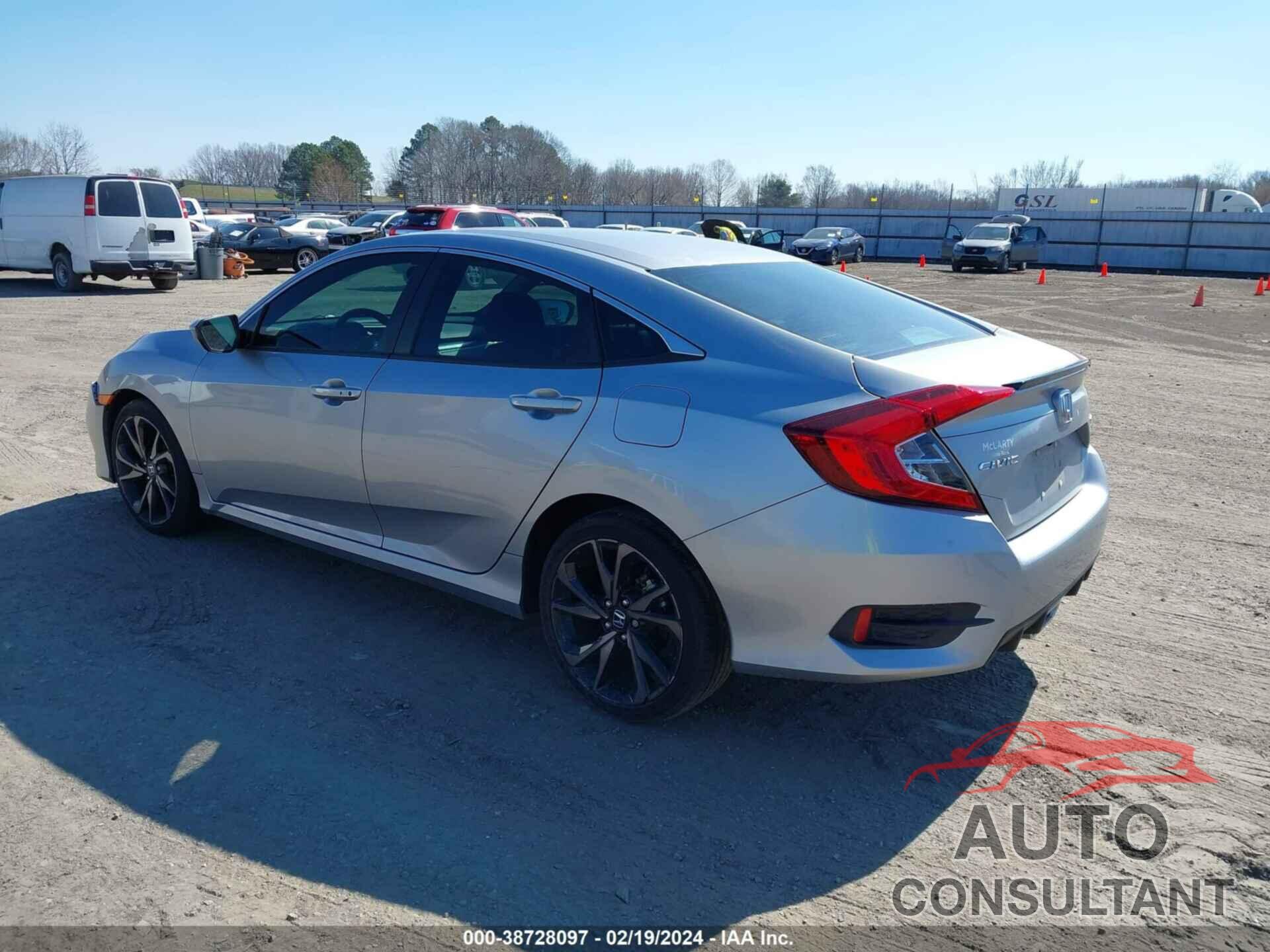 HONDA CIVIC 2019 - 19XFC2F8XKE020664