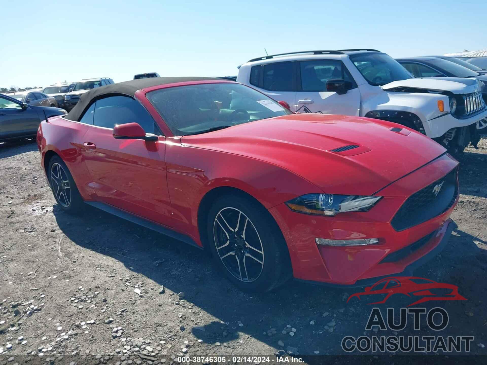 FORD MUSTANG 2020 - 1FATP8UH9L5185587