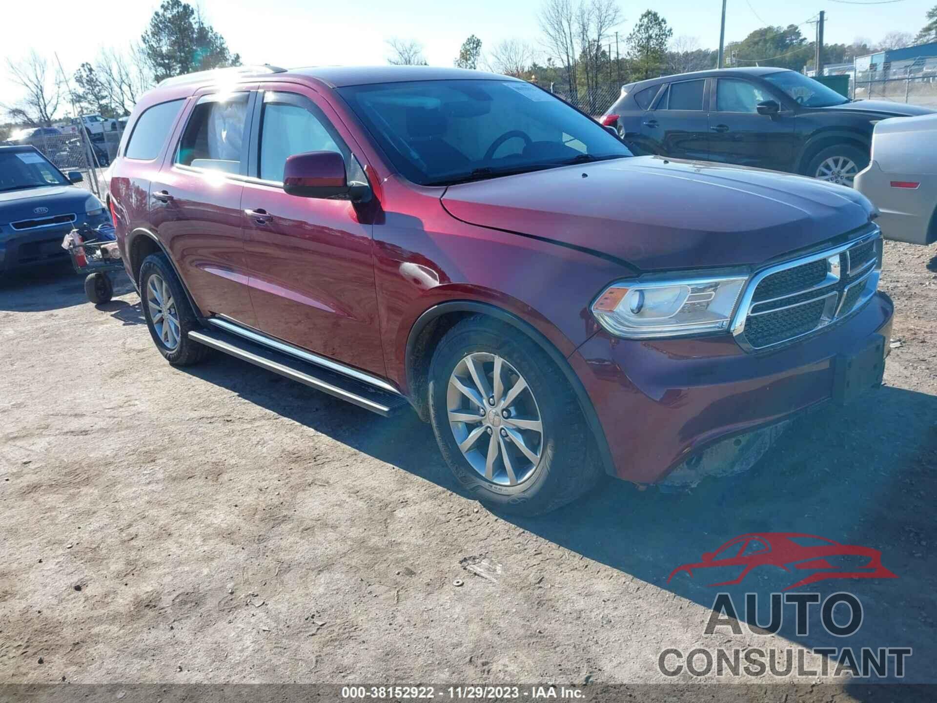 DODGE DURANGO 2018 - 1C4RDJAG2JC170065