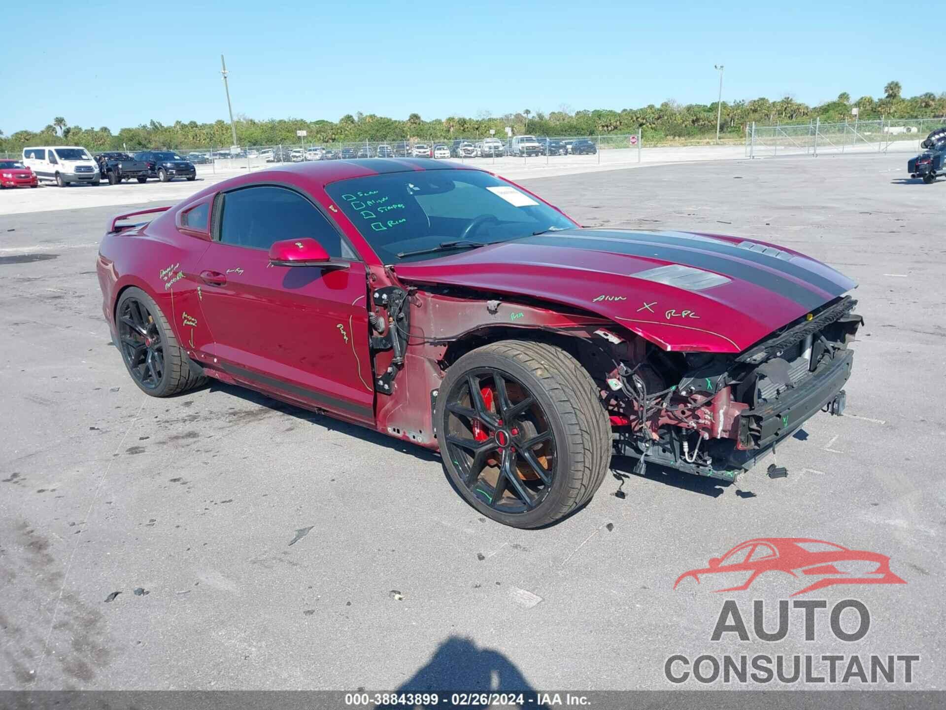 FORD MUSTANG 2018 - 1FA6P8TH0J5131865