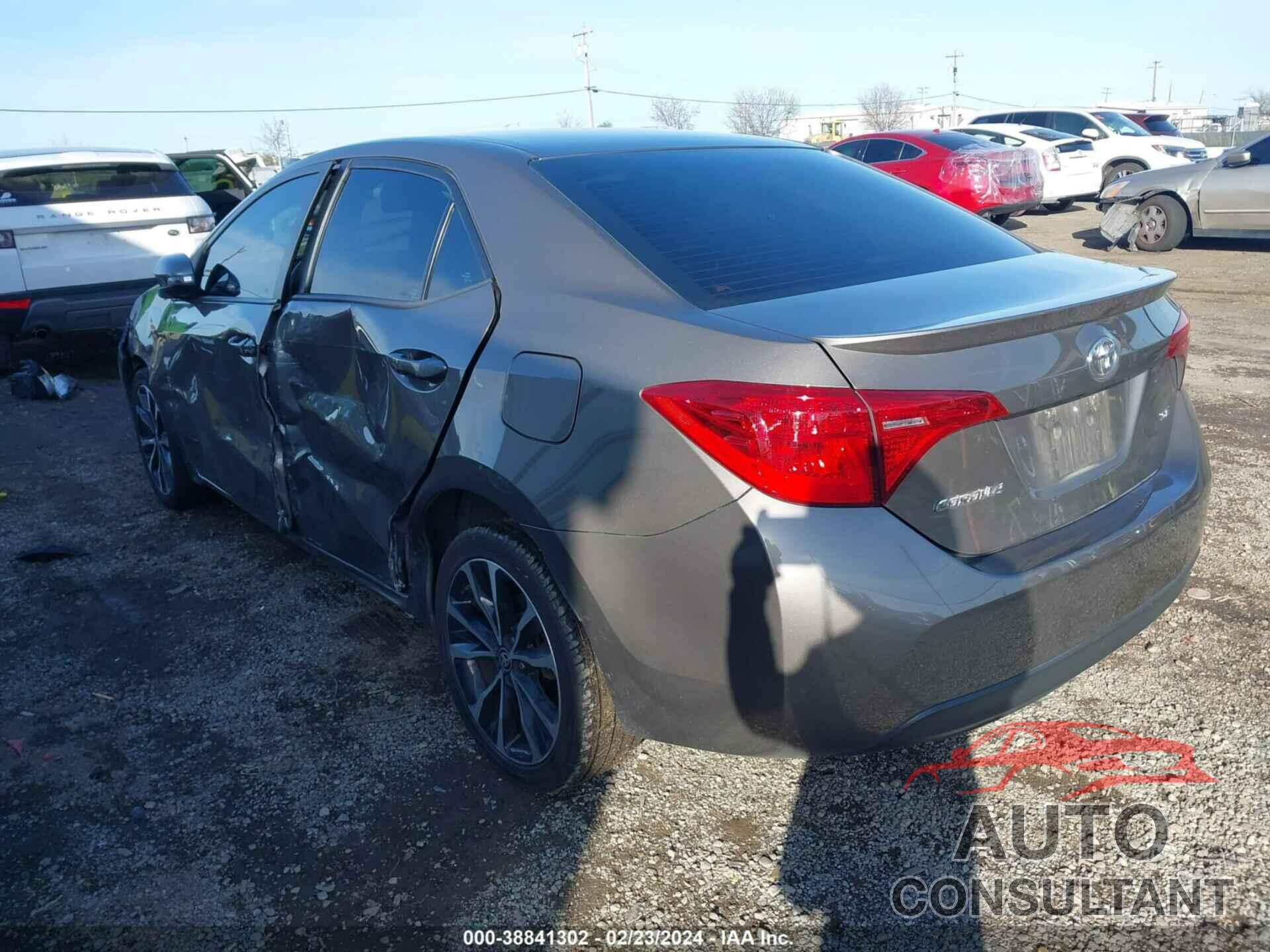 TOYOTA COROLLA 2019 - 2T1BURHE8KC163568