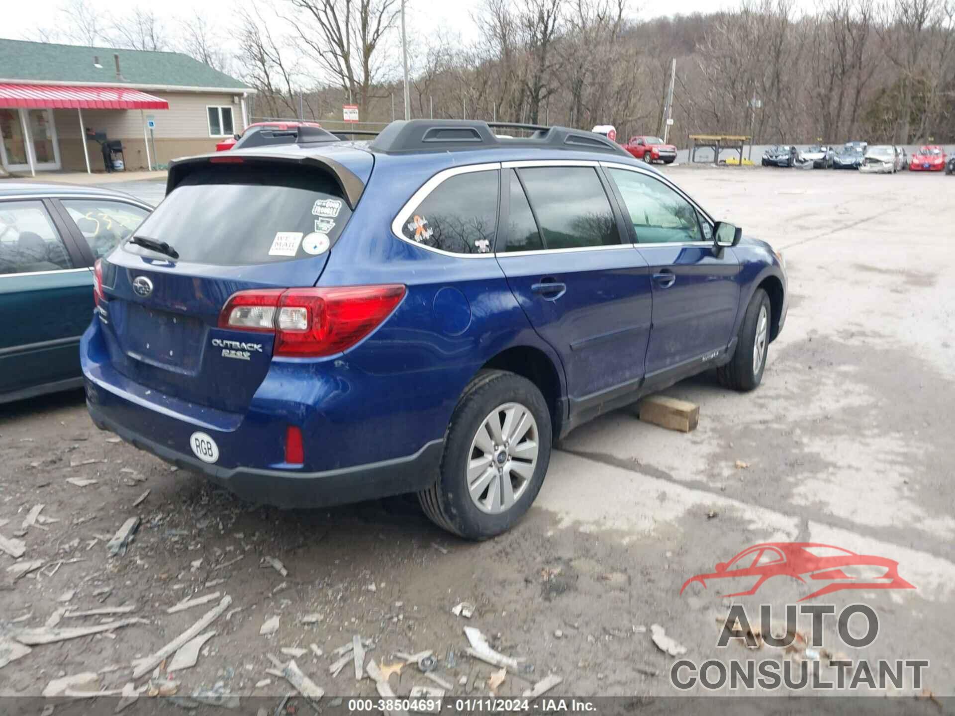 SUBARU OUTBACK 2017 - 4S4BSACC3H3268304