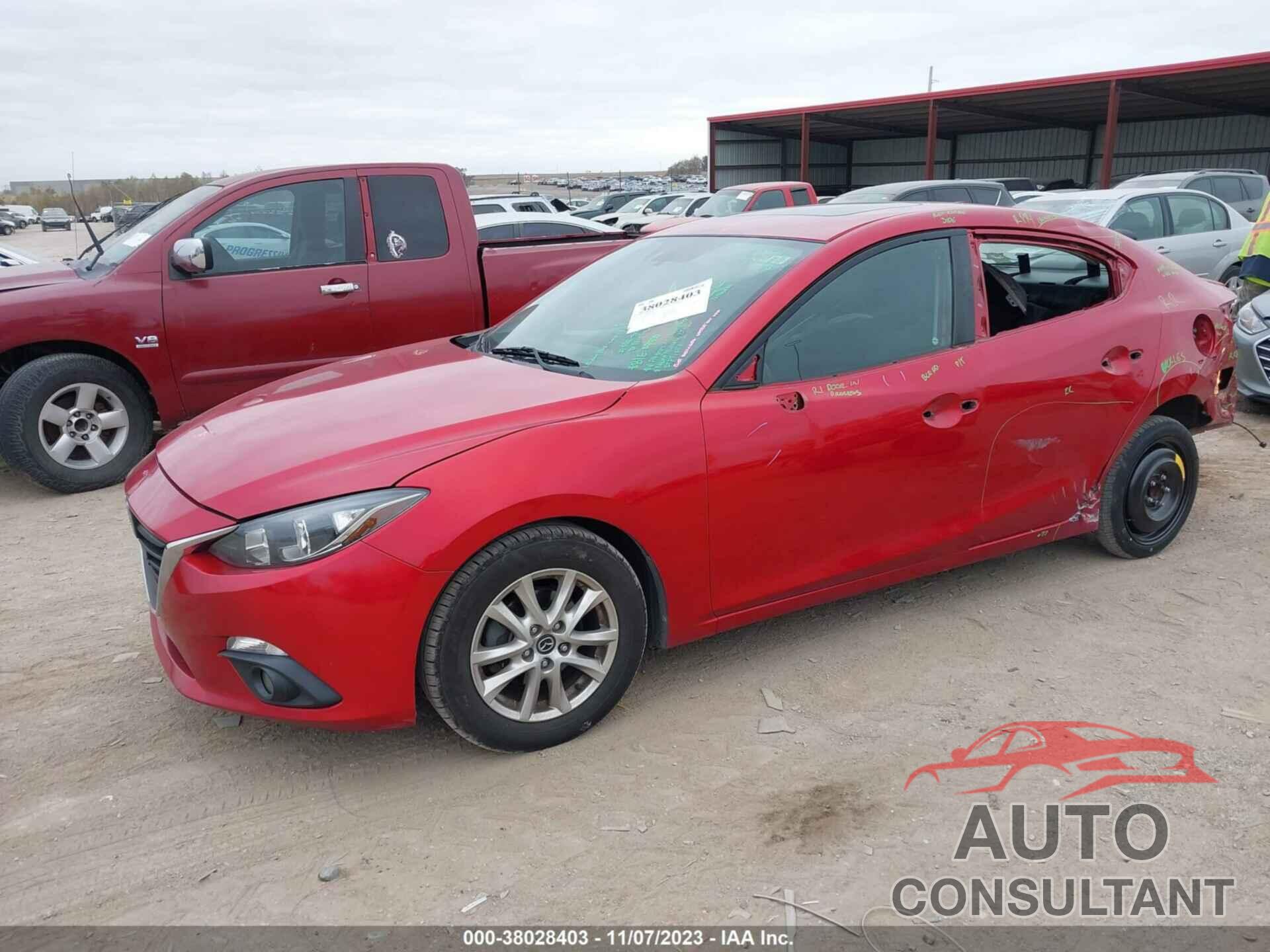 MAZDA MAZDA3 2016 - 3MZBM1W75GM274287