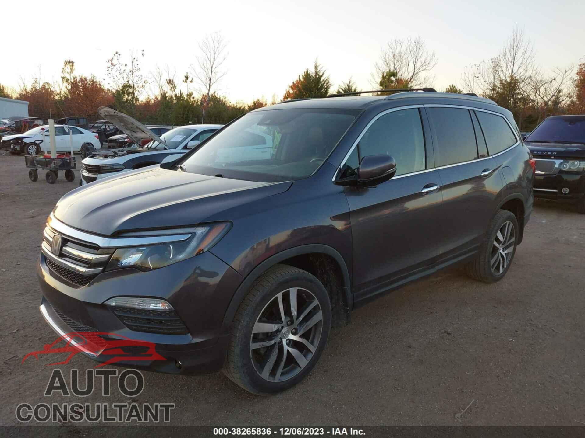 HONDA PILOT 2016 - 5FNYF6H93GB081983