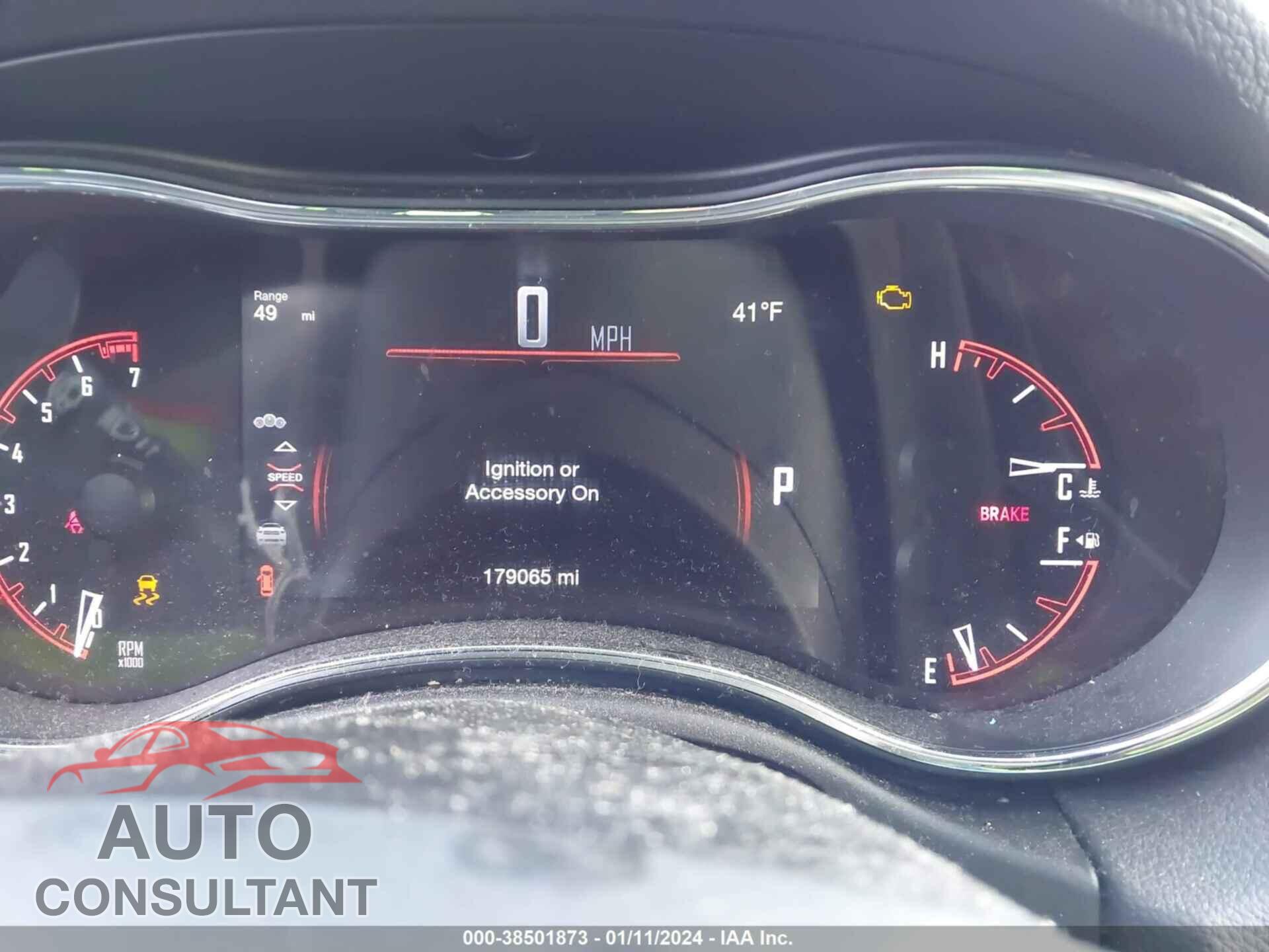 DODGE DURANGO 2017 - 1C4RDJAG7HC898460