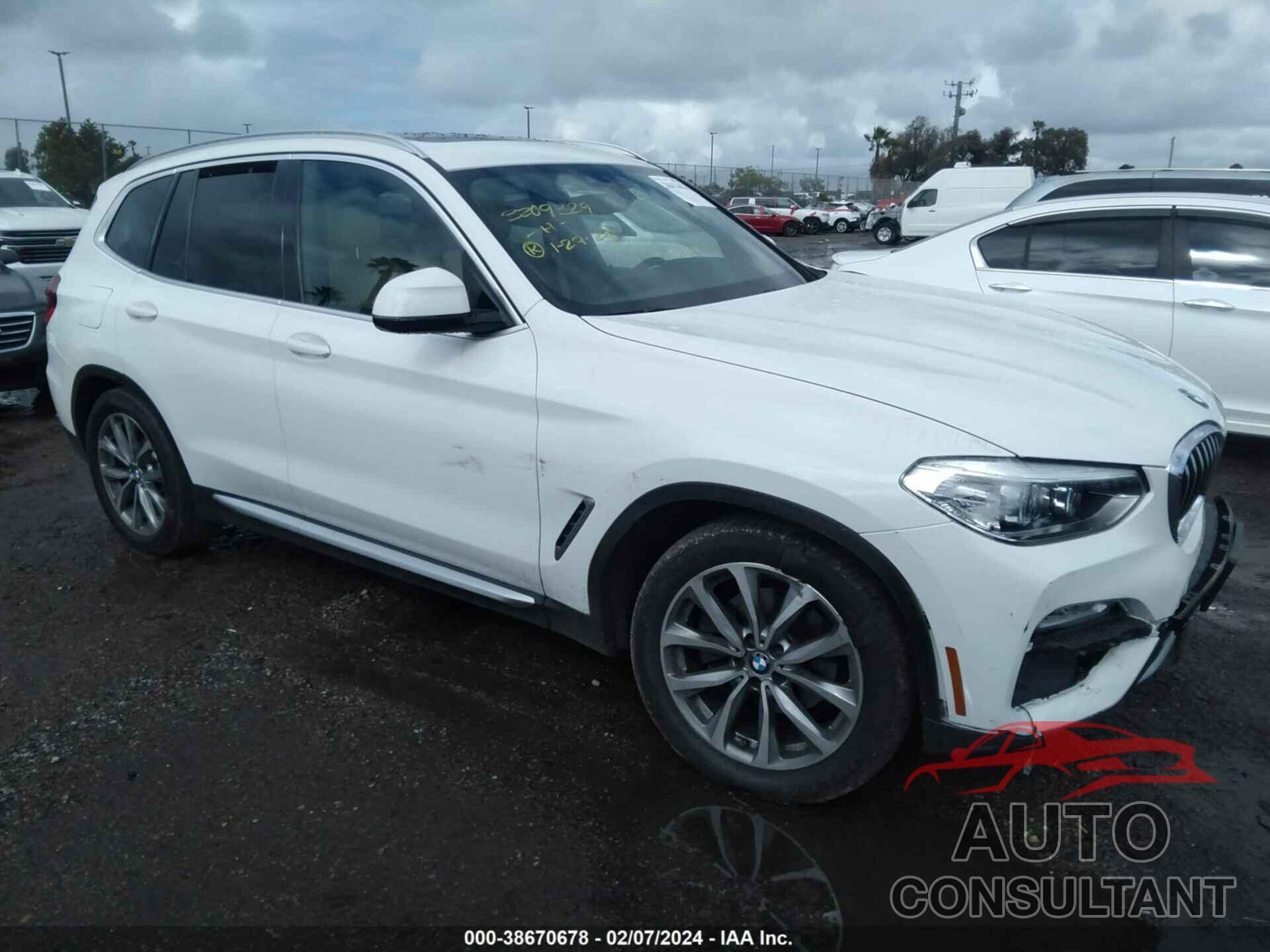 BMW X3 2019 - 5UXTR7C56KLF36649