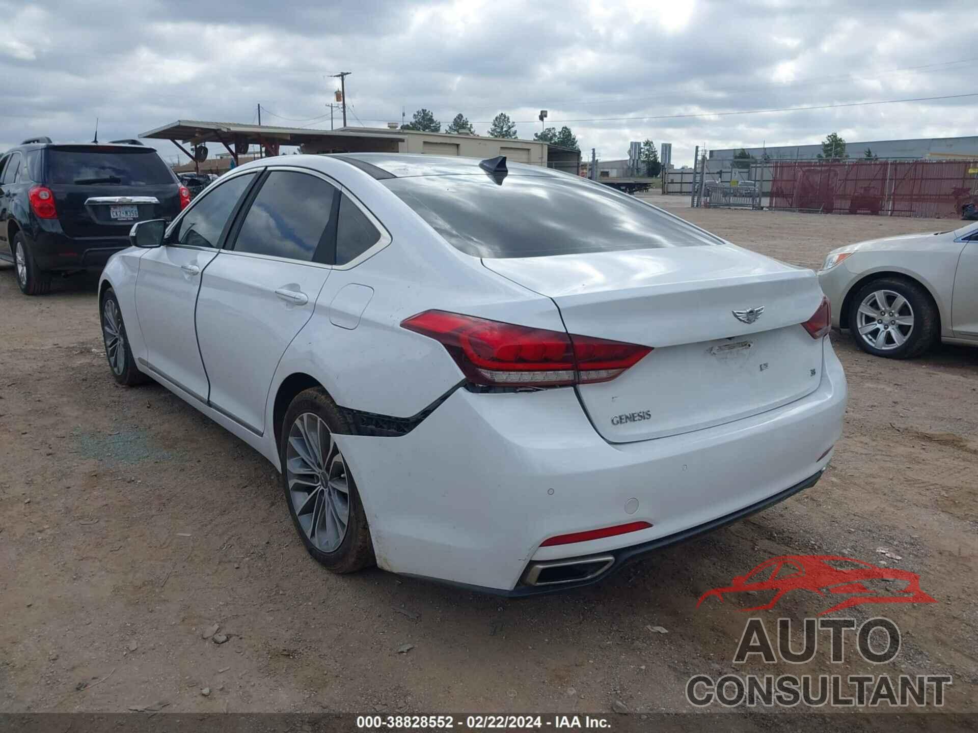 HYUNDAI GENESIS 2016 - KMHGN4JE9GU144047