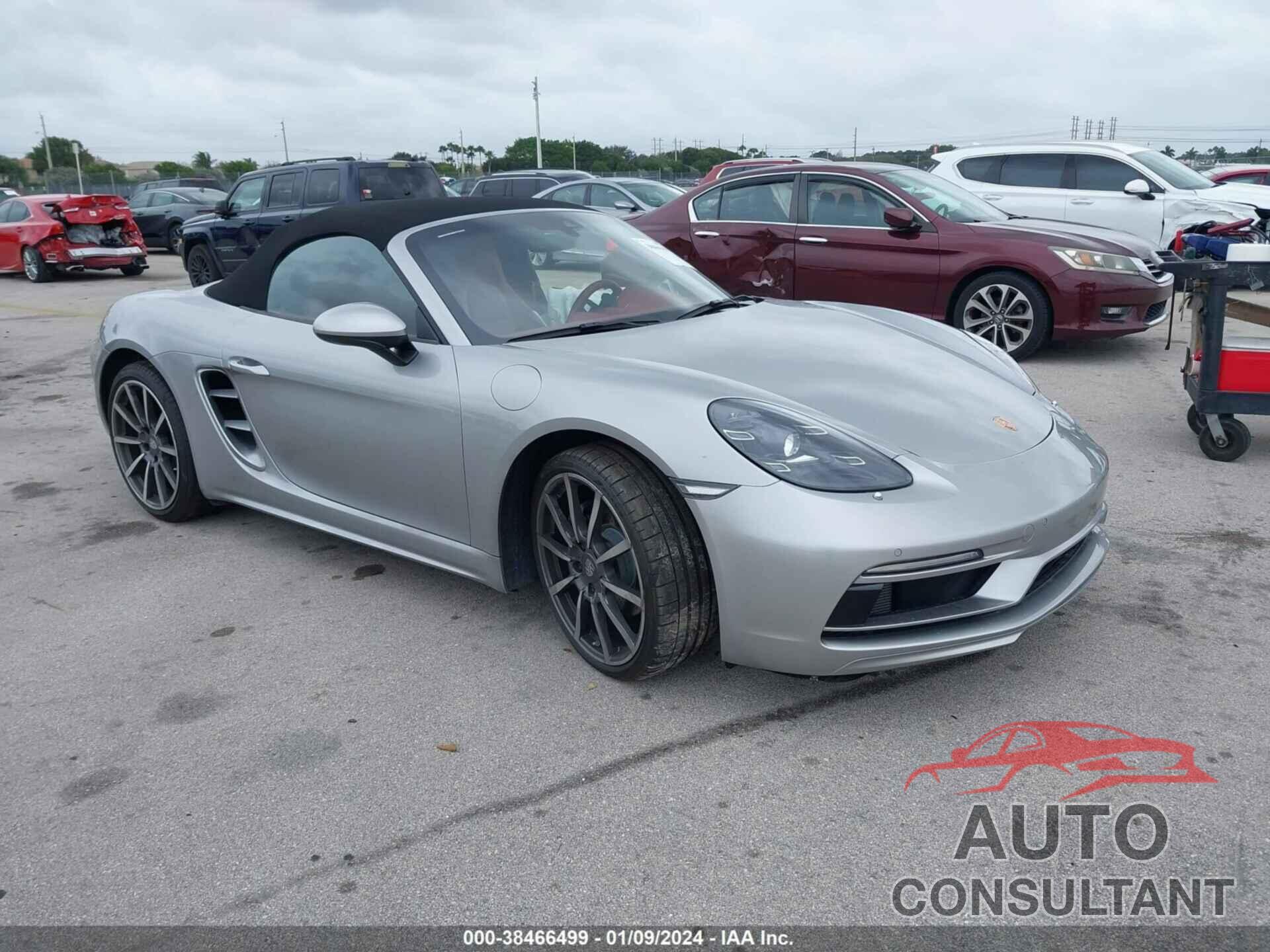 PORSCHE 718 BOXSTER 2022 - WP0CA2A8XNS205623