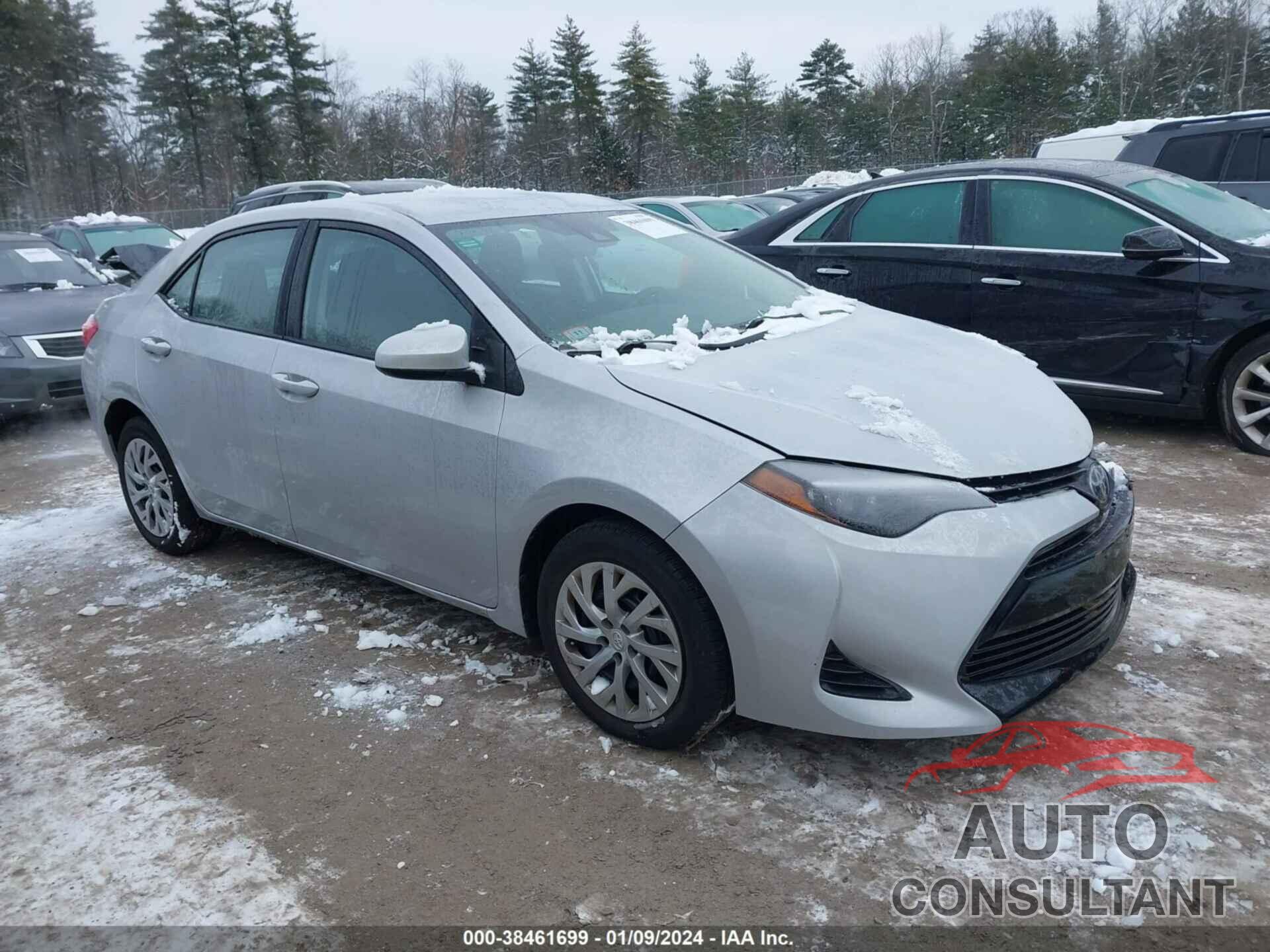 TOYOTA COROLLA 2019 - 2T1BURHE1KC186433