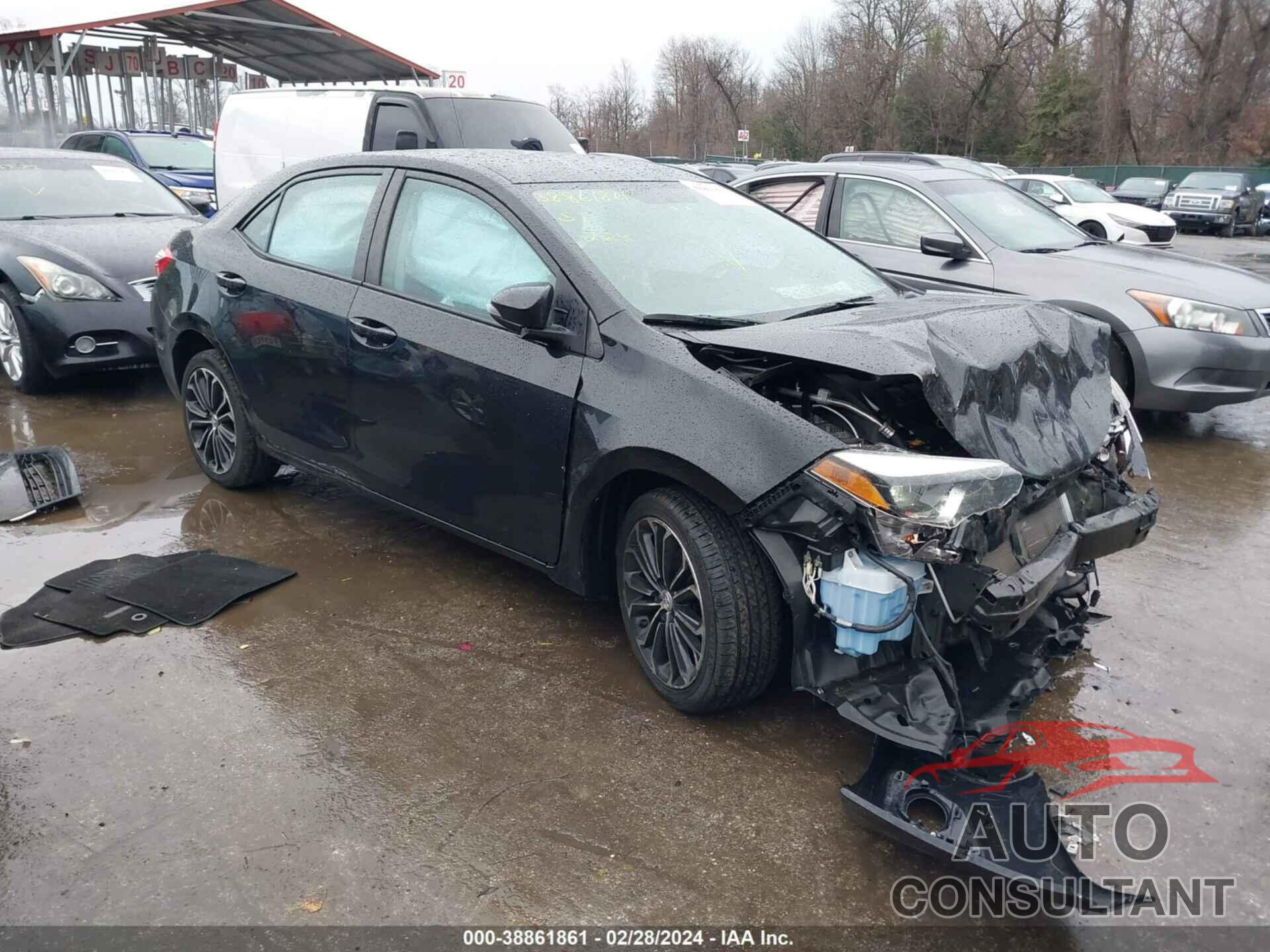 TOYOTA COROLLA 2016 - 2T1BURHE9GC488687