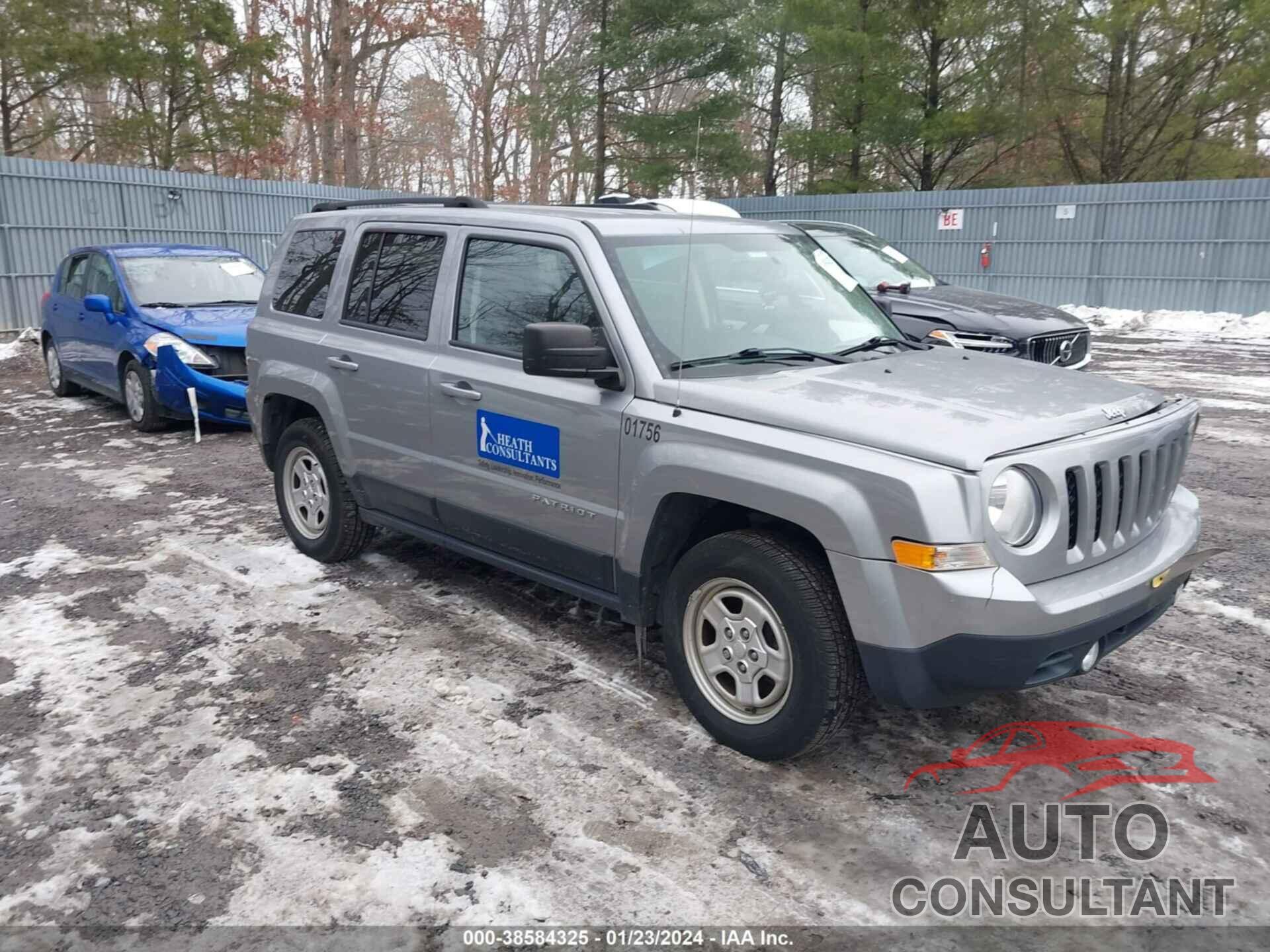 JEEP PATRIOT 2017 - 1C4NJRBB4HD208537