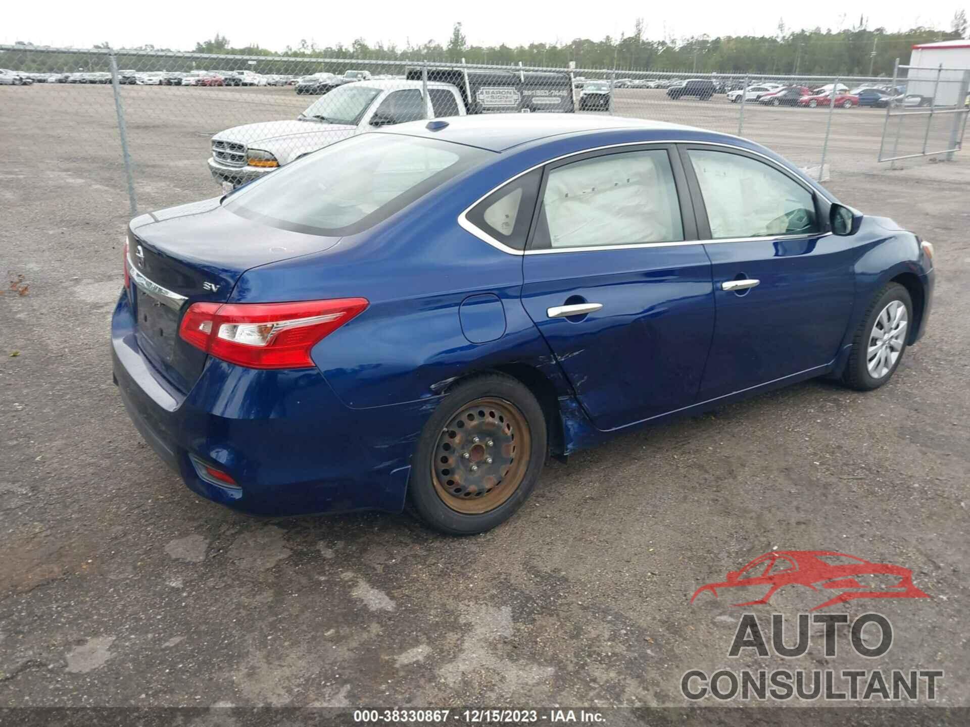 NISSAN SENTRA 2016 - 3N1AB7AP7GY247487