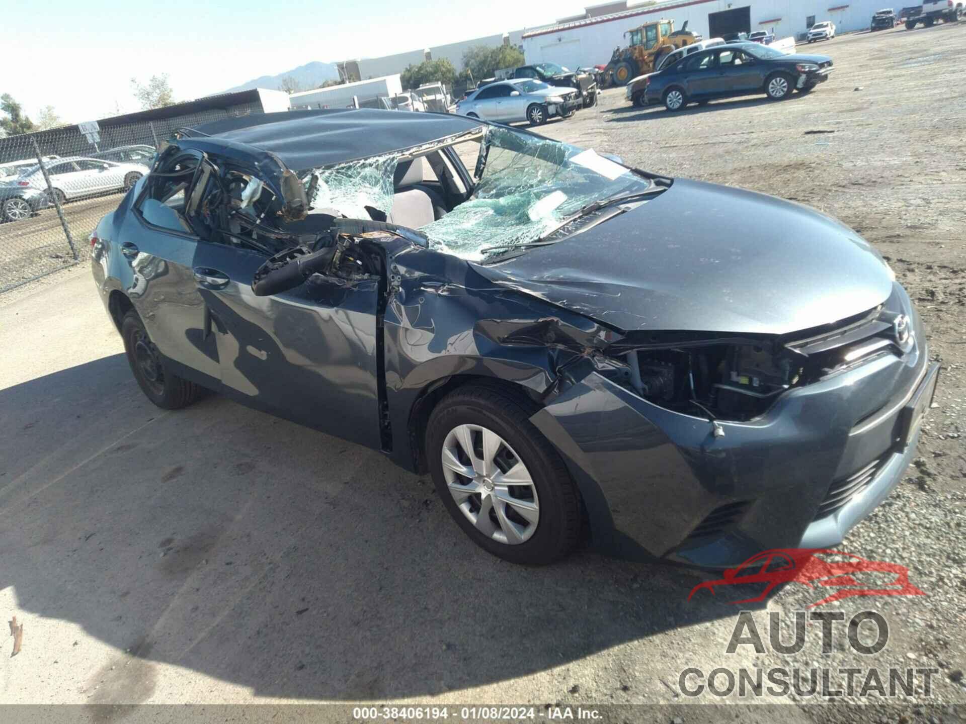 TOYOTA COROLLA 2016 - 5YFBURHE6GP423358