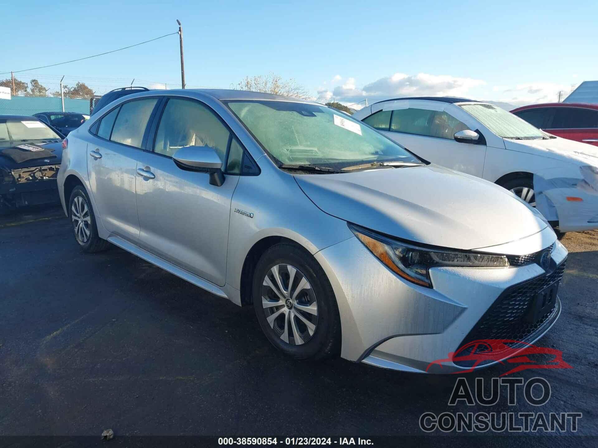 TOYOTA COROLLA 2020 - JTDEBRBE7LJ024503