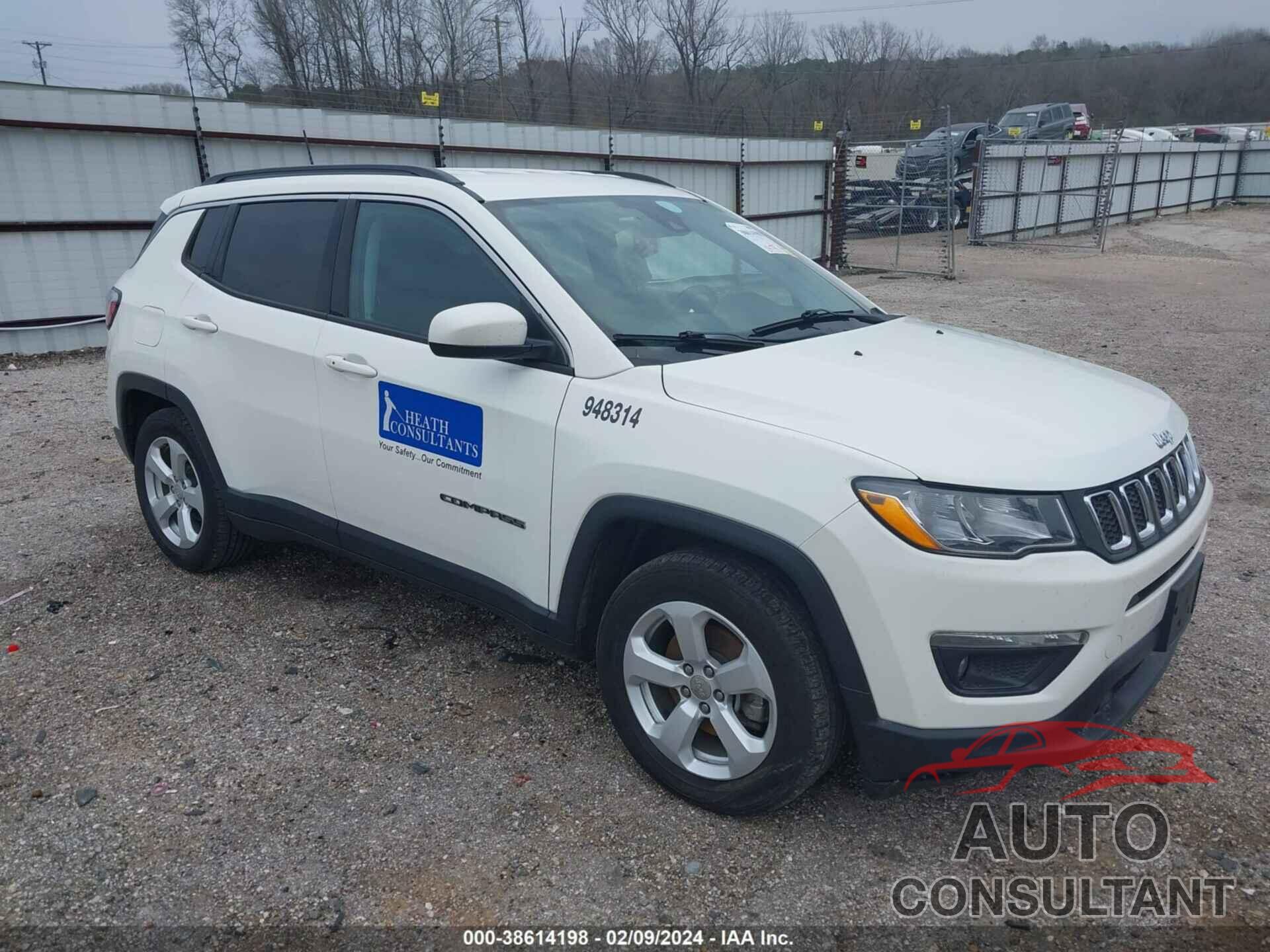 JEEP COMPASS 2019 - 3C4NJCBB1KT802890