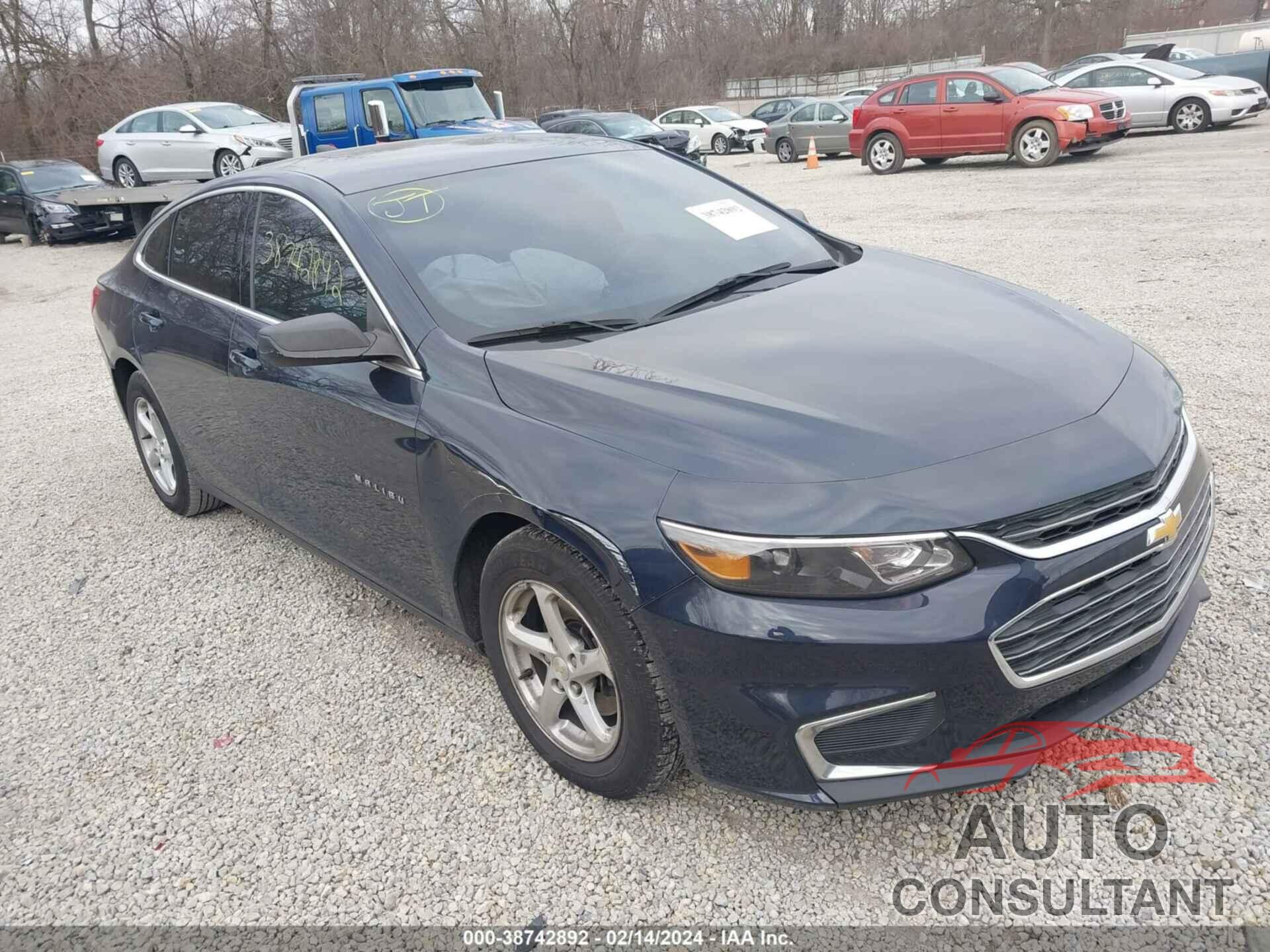 CHEVROLET MALIBU 2017 - 1G1ZB5ST6HF223215