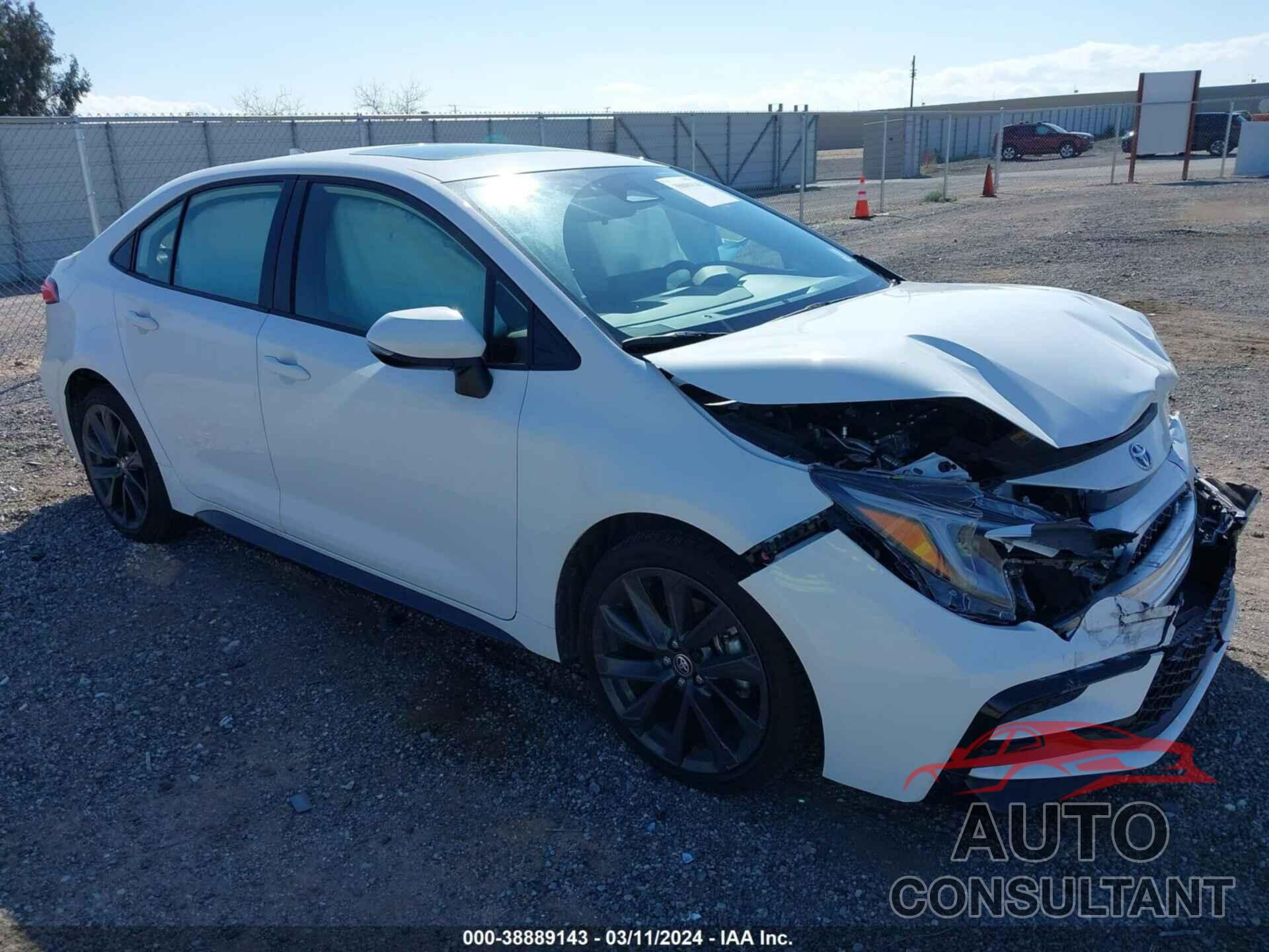 TOYOTA COROLLA 2023 - JTDBCMFEXPJ015037