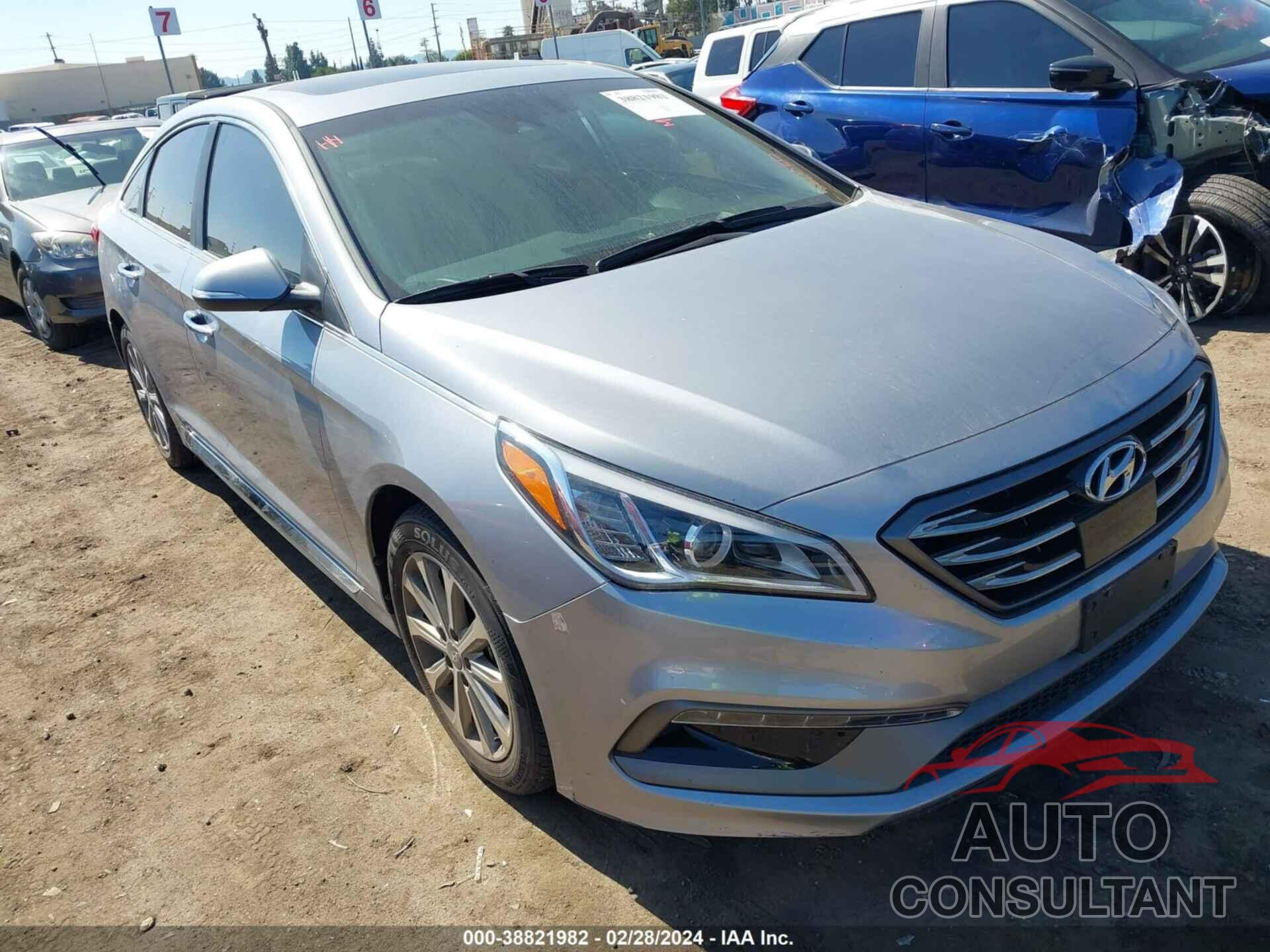 HYUNDAI SONATA 2017 - 5NPE34AF5HH593022
