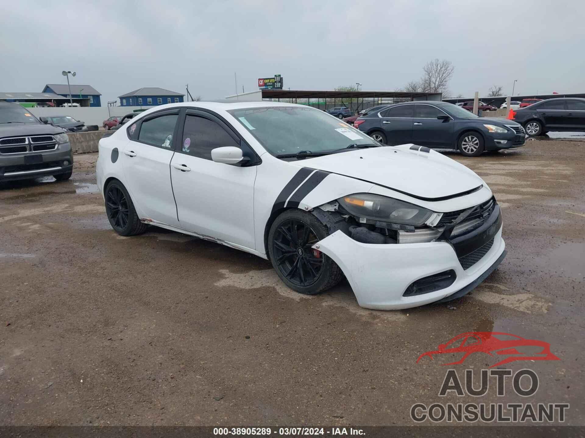 DODGE DART 2016 - 1C3CDFBB1GD592809