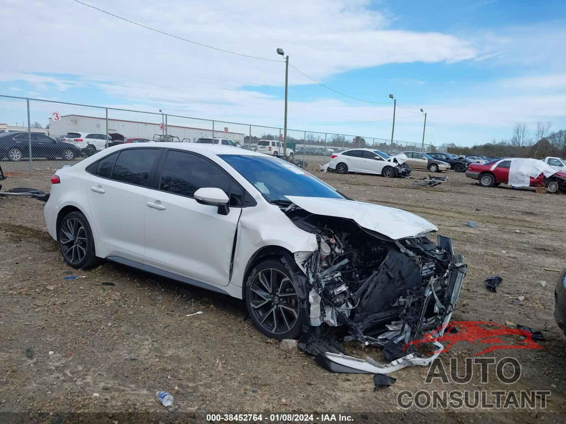 TOYOTA COROLLA 2021 - JTDS4MCE0MJ059092