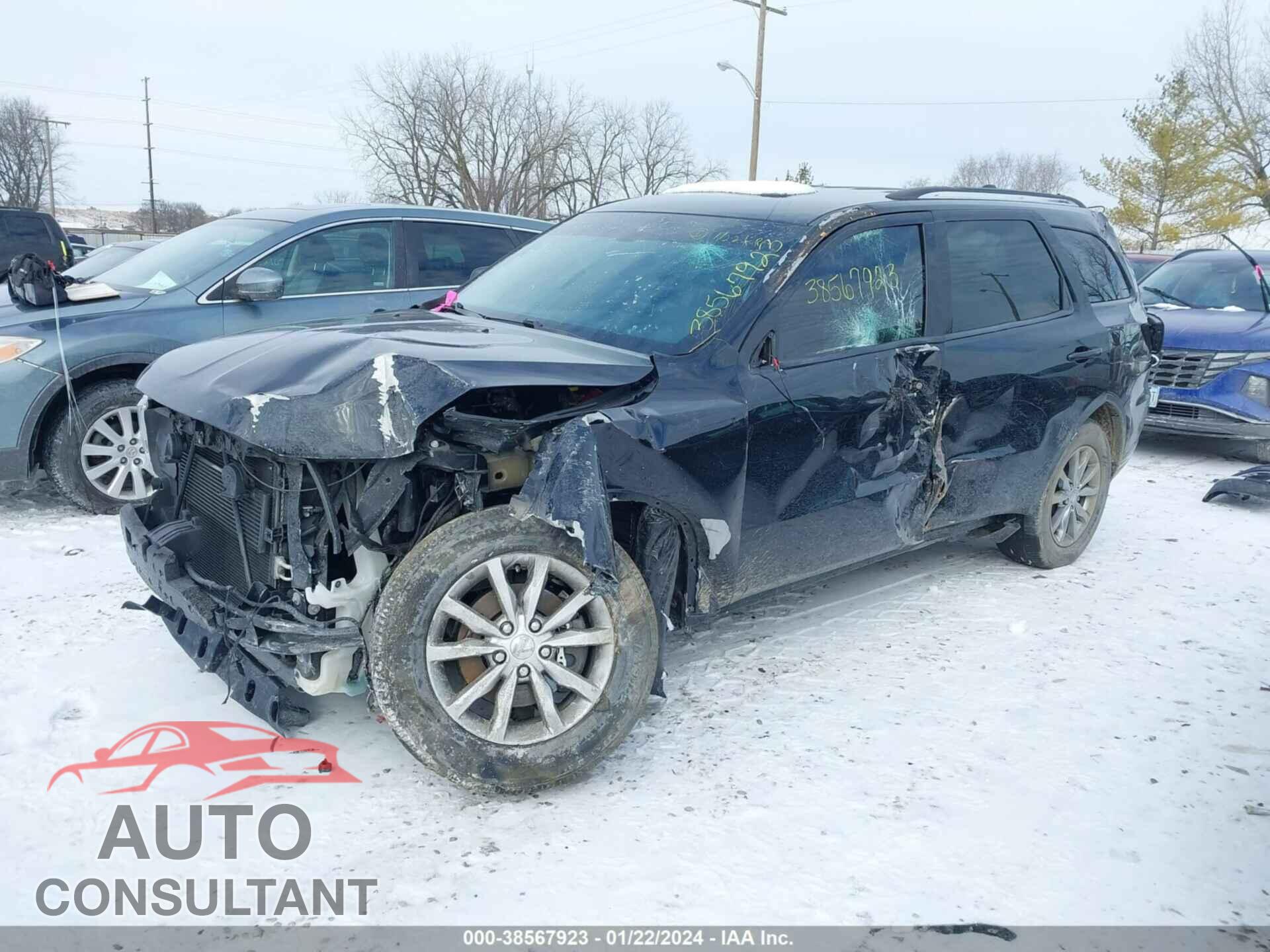DODGE DURANGO 2017 - 1C4RDJAG4HC737371