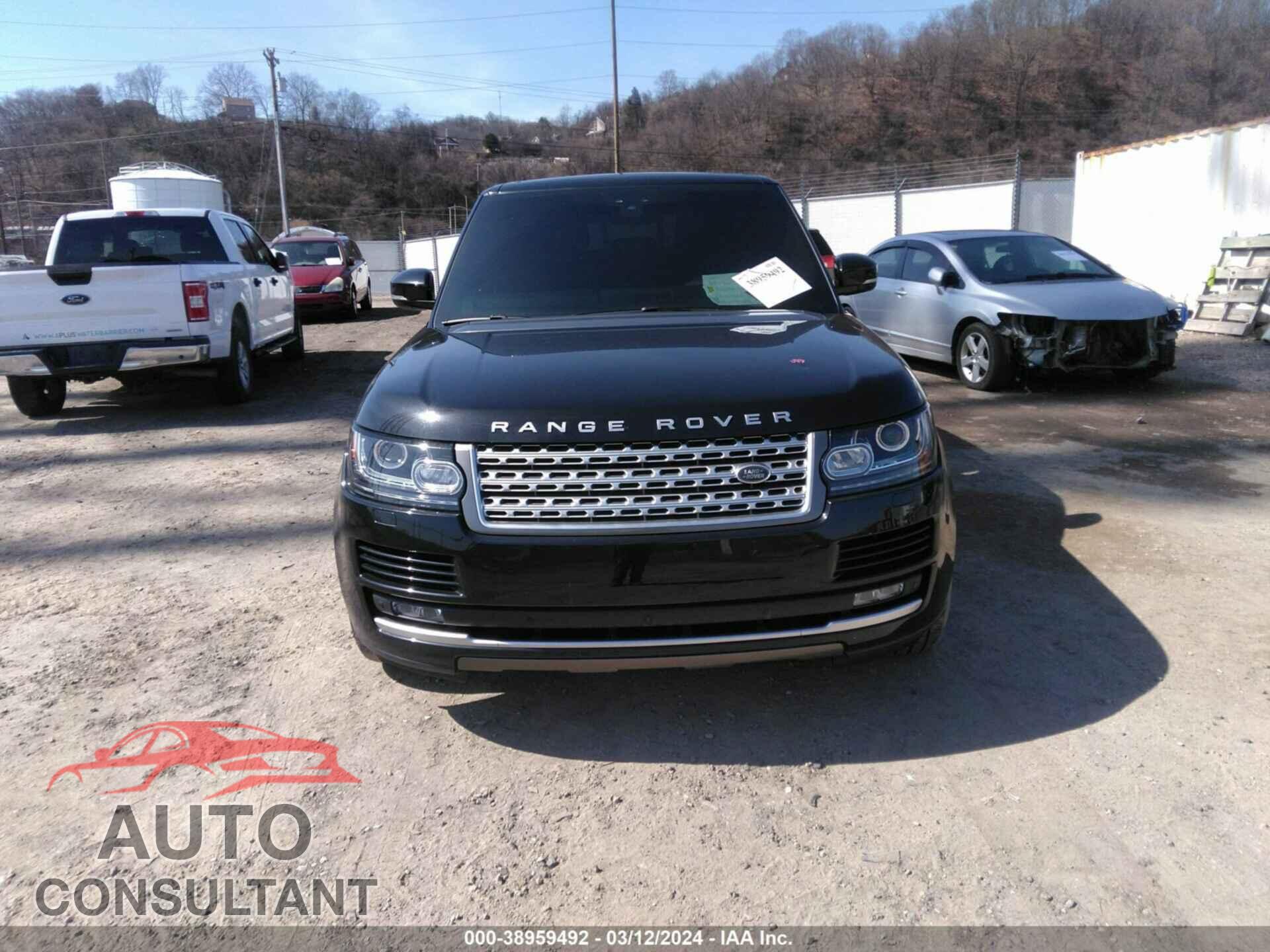 LAND ROVER RANGE ROVER 2017 - SALGS2FE4HA363682