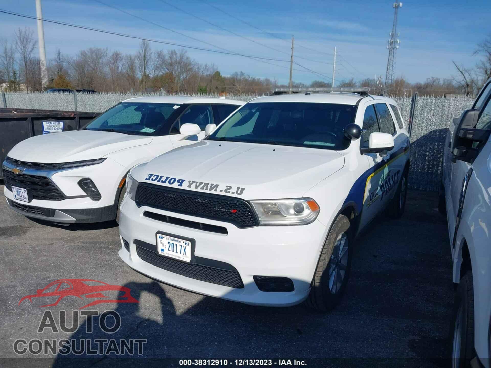 DODGE DURANGO 2020 - 1C4RDJFG0LC261329