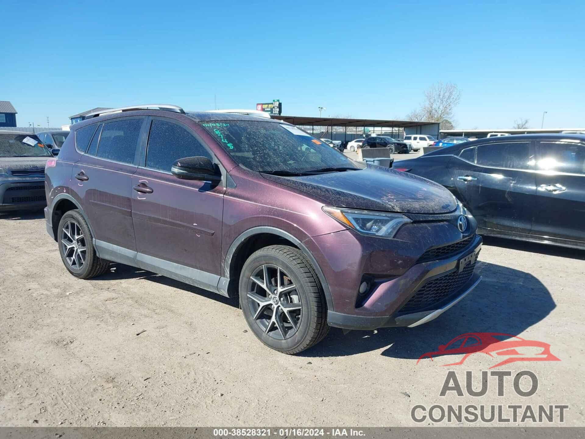 TOYOTA RAV4 2016 - 2T3NFREV2GW242601