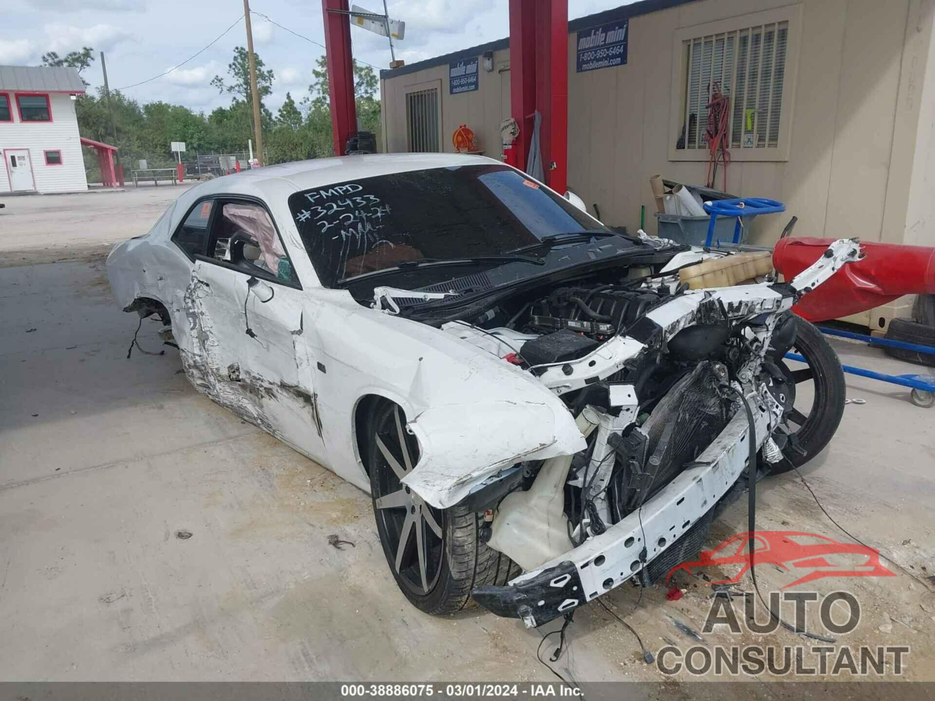 DODGE CHALLENGER 2016 - 2C3CDZBT6GH316672