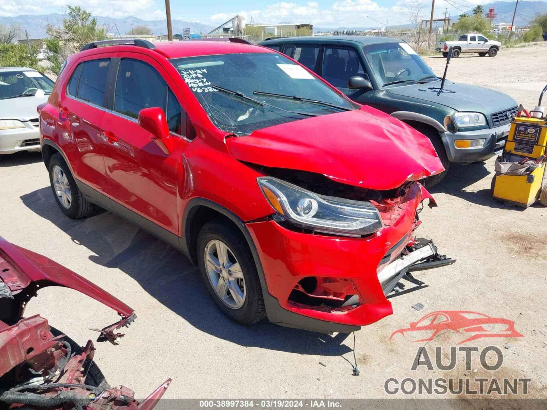 CHEVROLET TRAX 2017 - 3GNCJLSB8HL216386