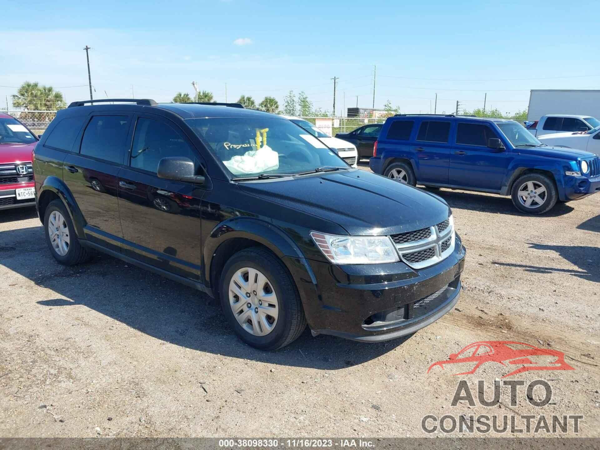 DODGE JOURNEY 2017 - 3C4PDCAB8HT504122