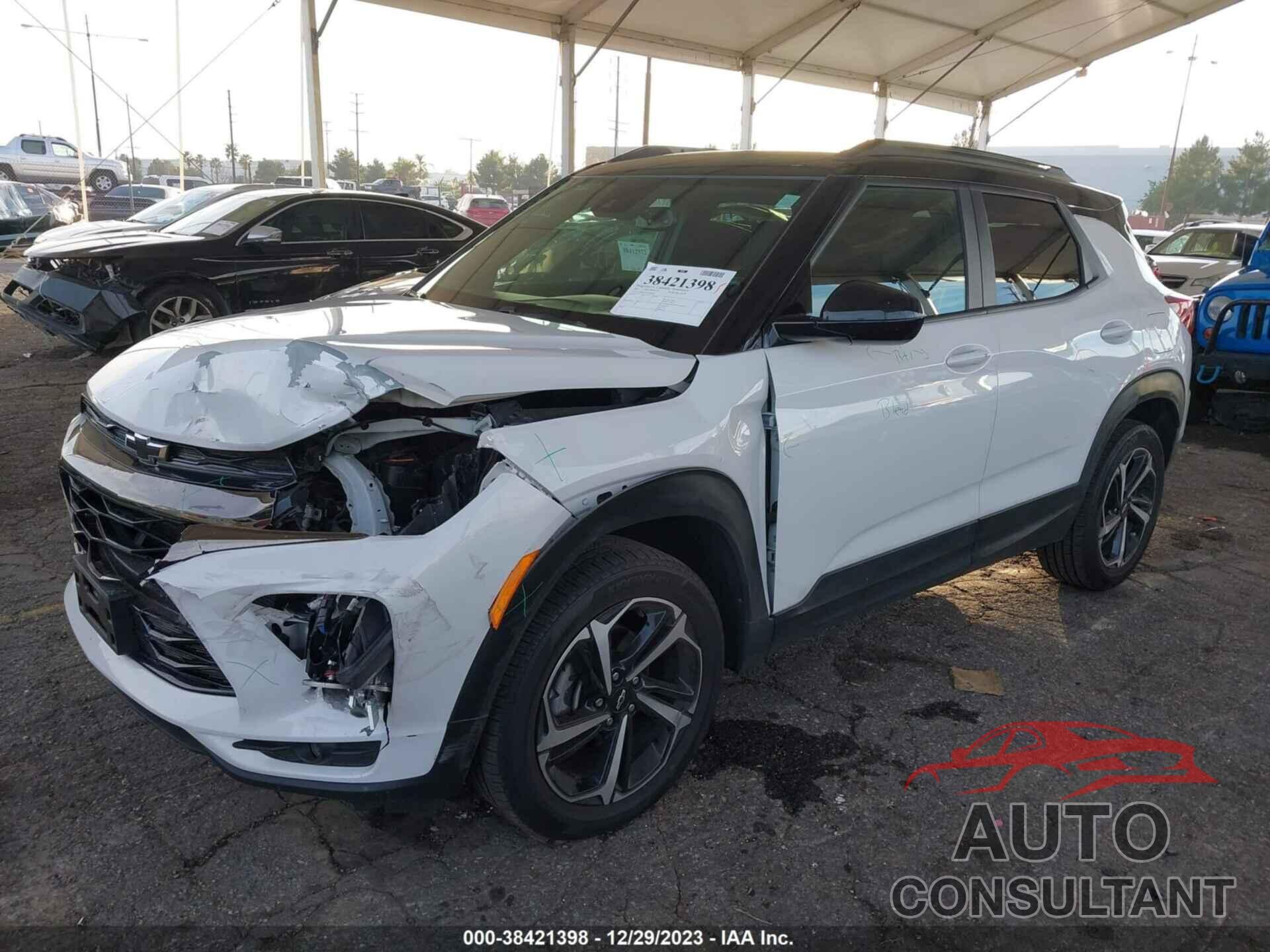 CHEVROLET TRAILBLAZER 2021 - KL79MUSL2MB168854