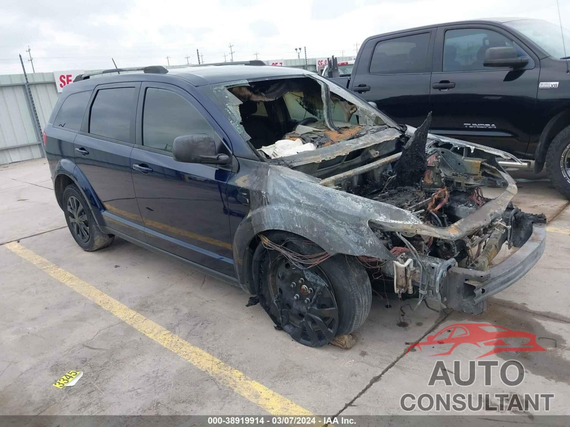 DODGE JOURNEY 2017 - 3C4PDCAB5HT627022