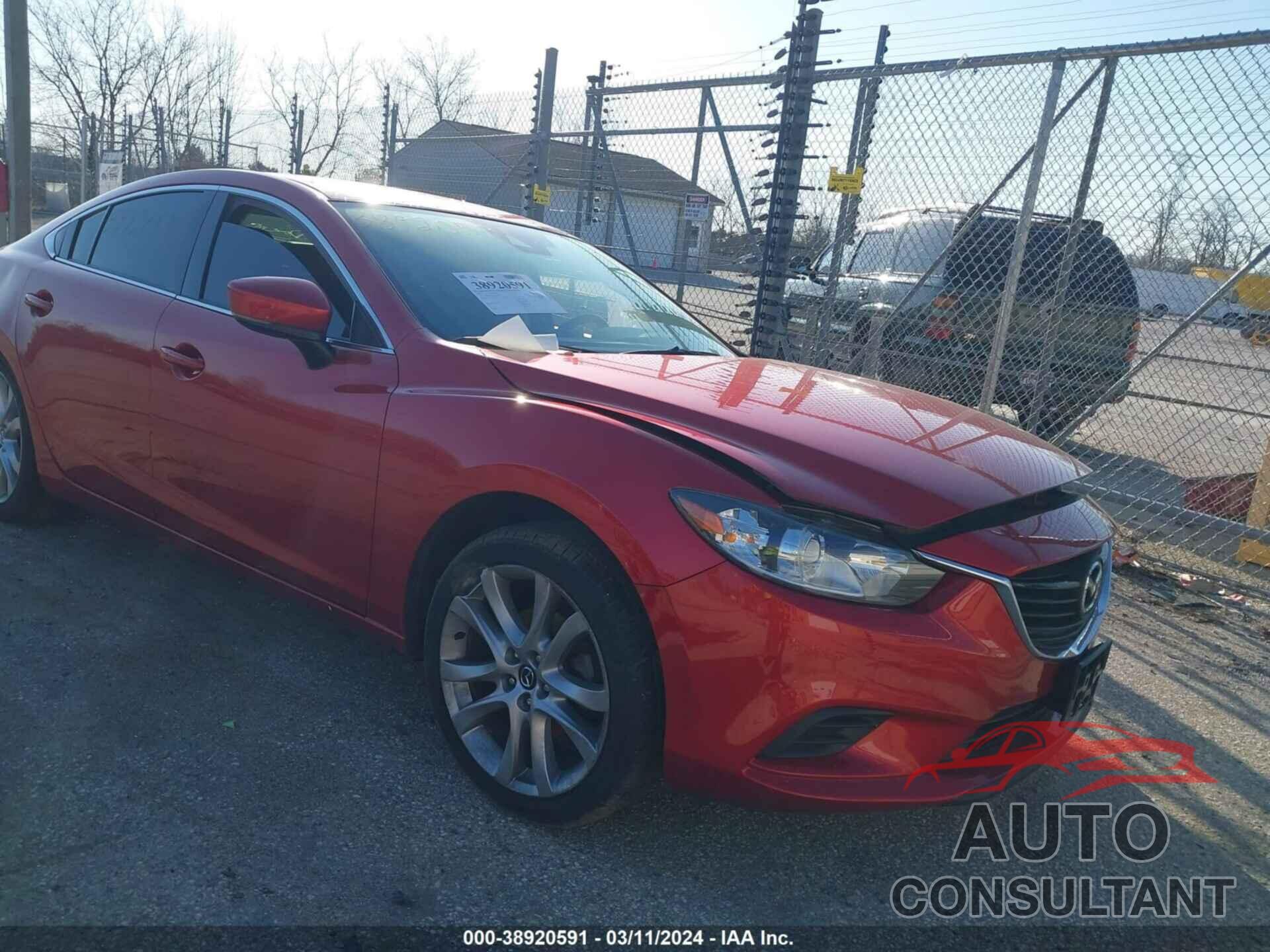 MAZDA 6 2017 - JM1GL1V51H1146834