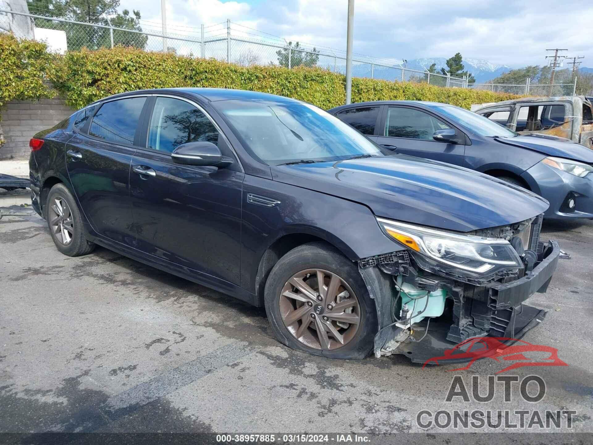KIA OPTIMA 2019 - 5XXGT4L3XKG286380