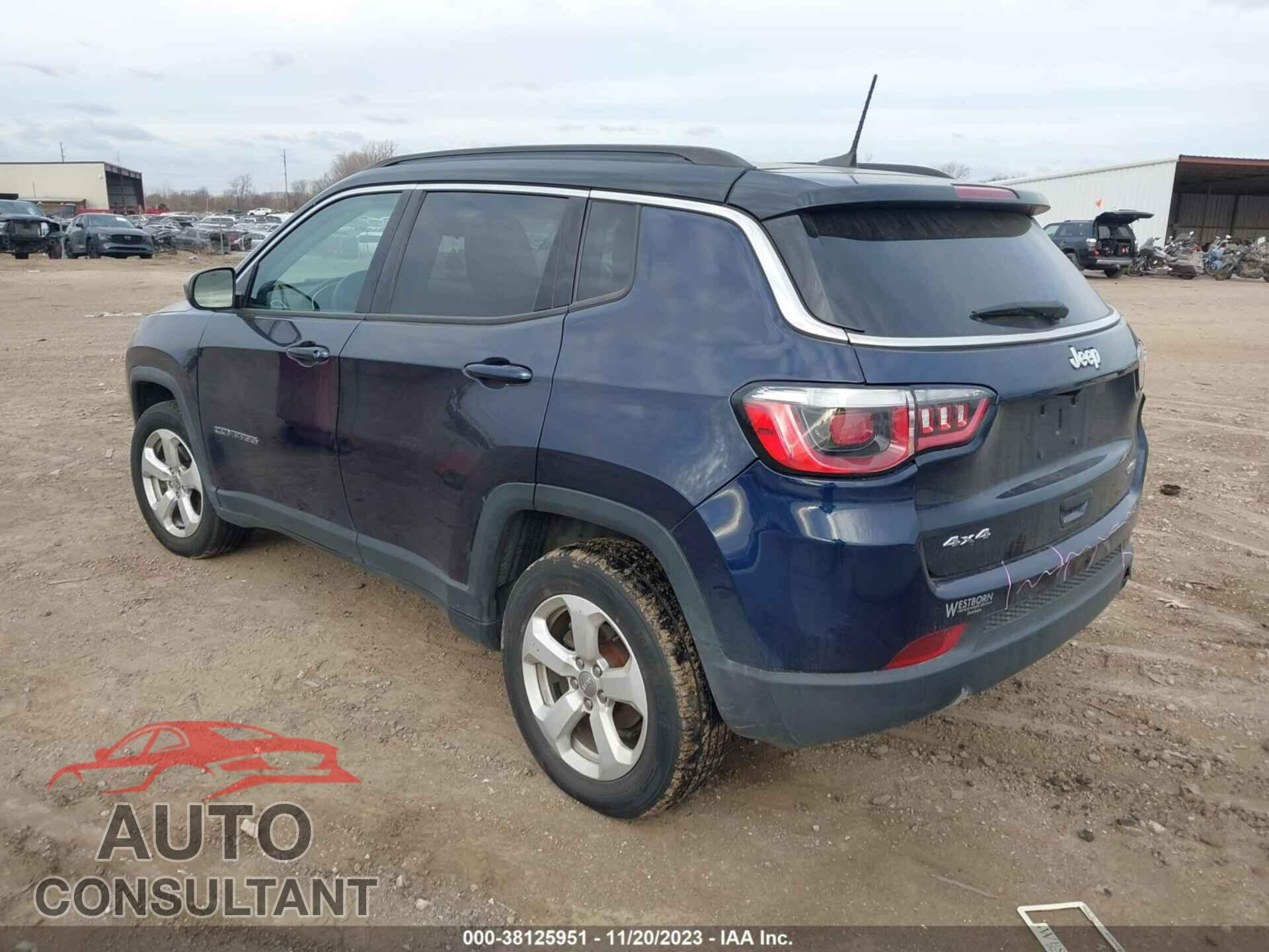 JEEP COMPASS 2019 - 3C4NJDBB8KT601221
