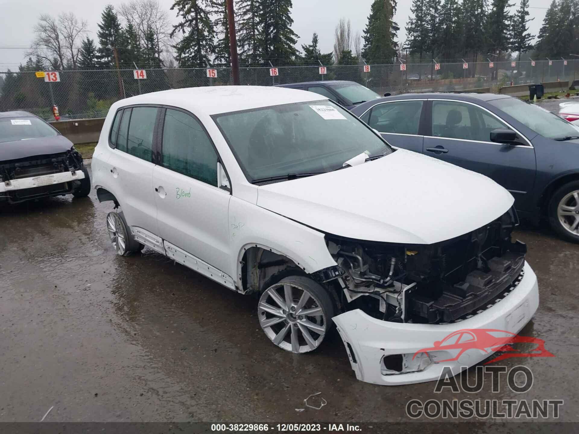 VOLKSWAGEN TIGUAN 2017 - WVGBV7AX1HK052795