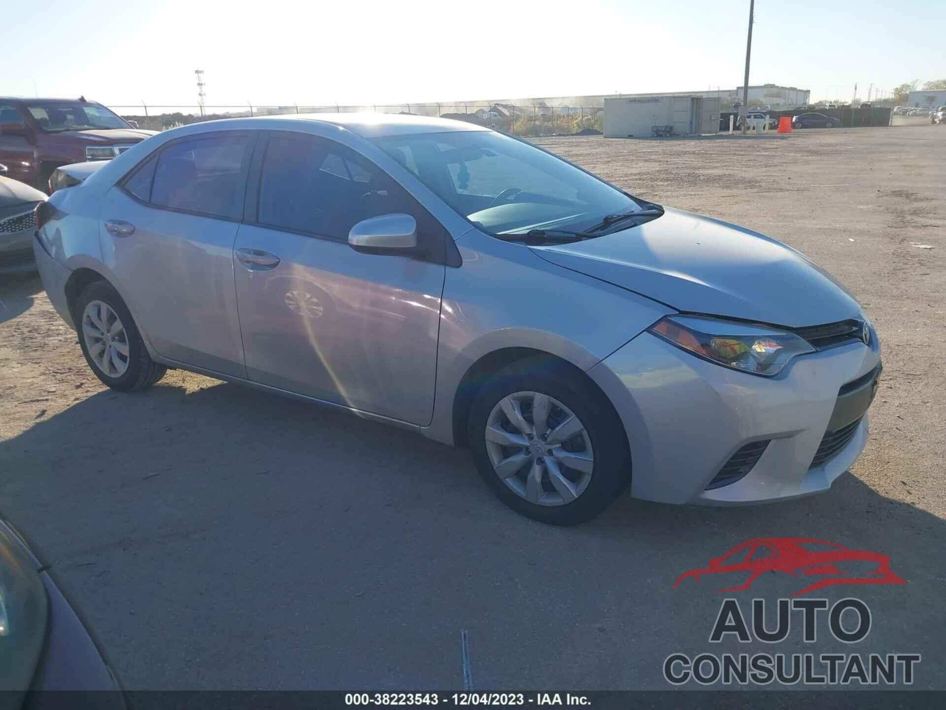 TOYOTA COROLLA 2016 - 5YFBURHE7GP413485