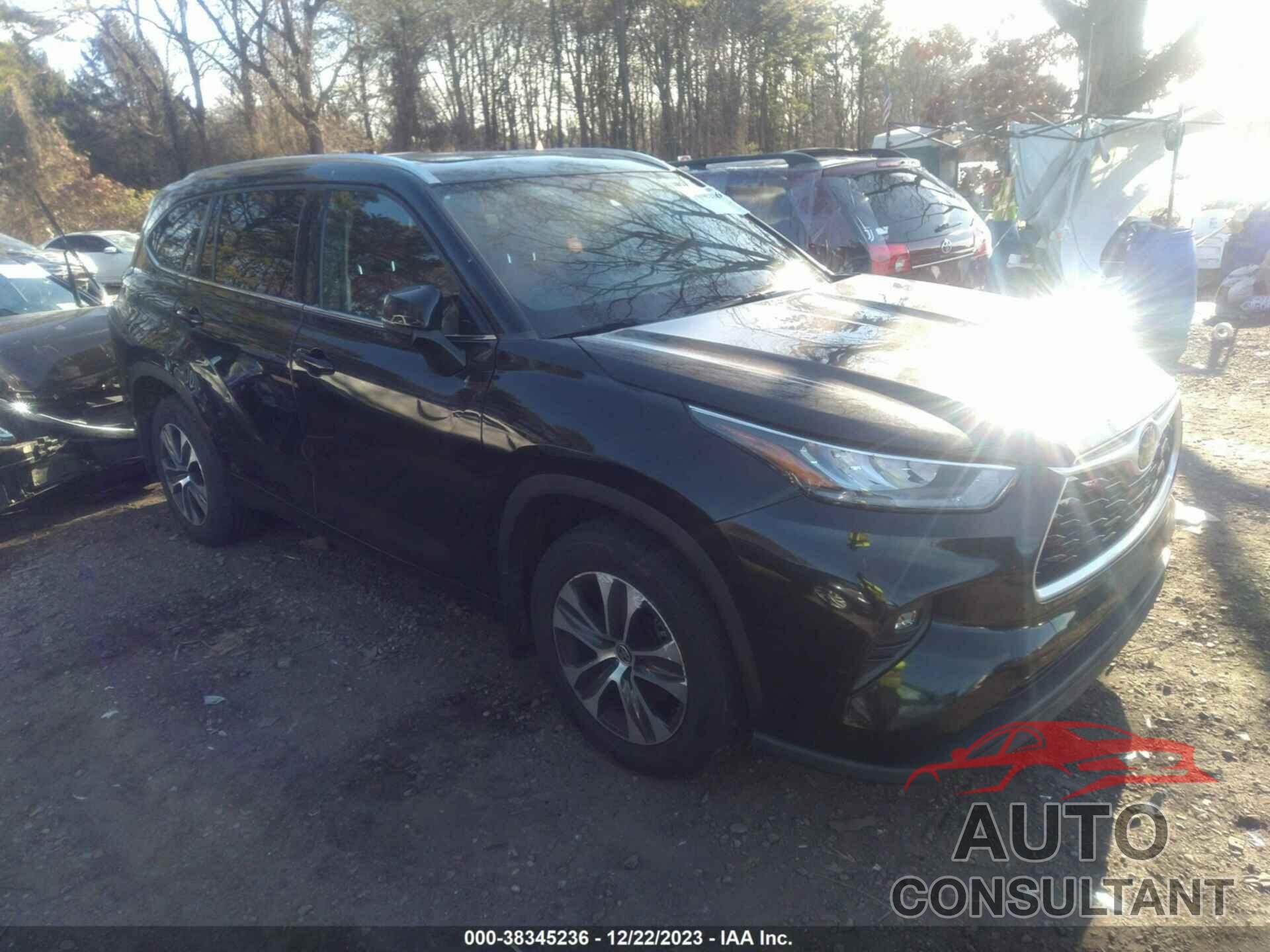 TOYOTA HIGHLANDER 2020 - 5TDGZRBH4LS015629