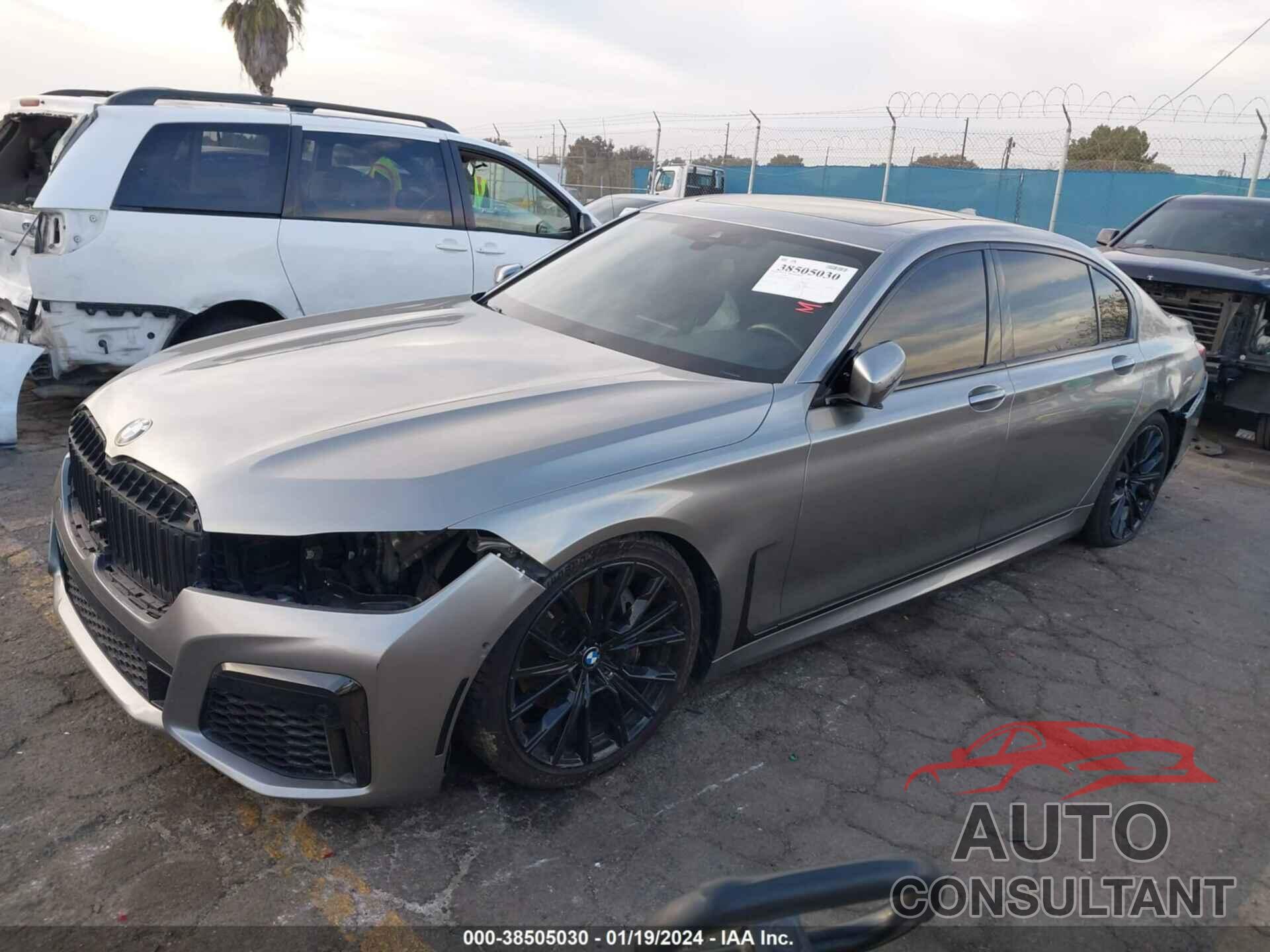 BMW 740I 2021 - WBA7T2C01MCF14800