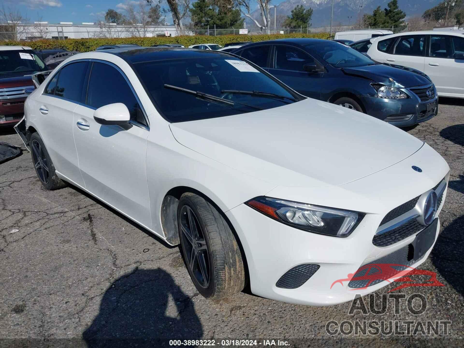 MERCEDES-BENZ A 220 2019 - WDD3G4EB3KW000610