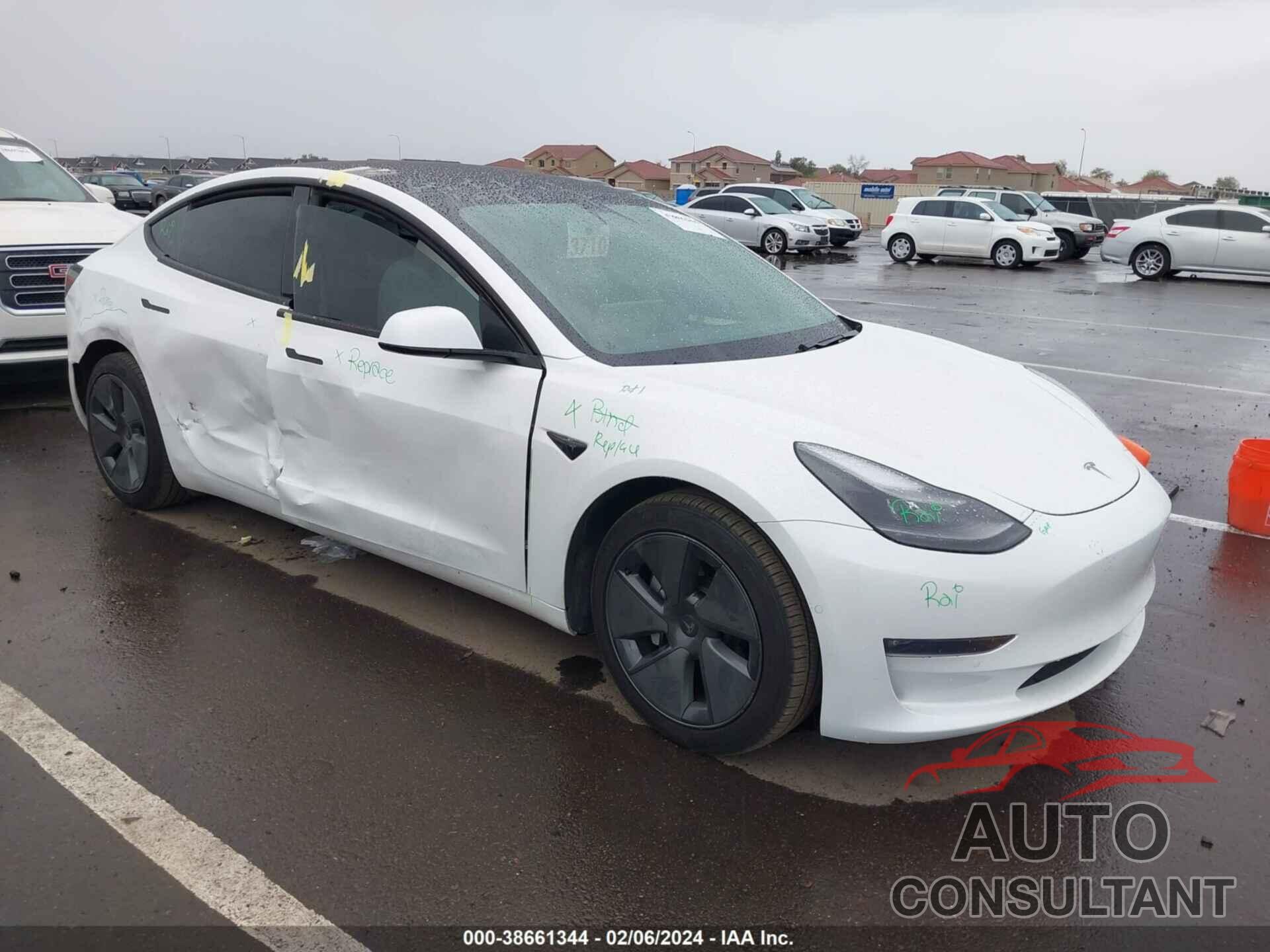 TESLA MODEL 3 2021 - 5YJ3E1EB0MF010209