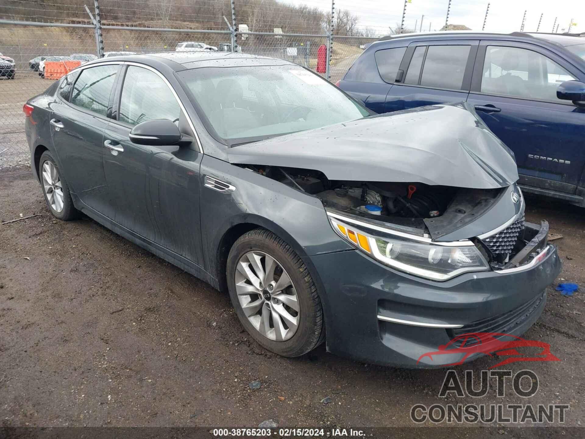 KIA OPTIMA 2016 - 5XXGU4L39GG005657