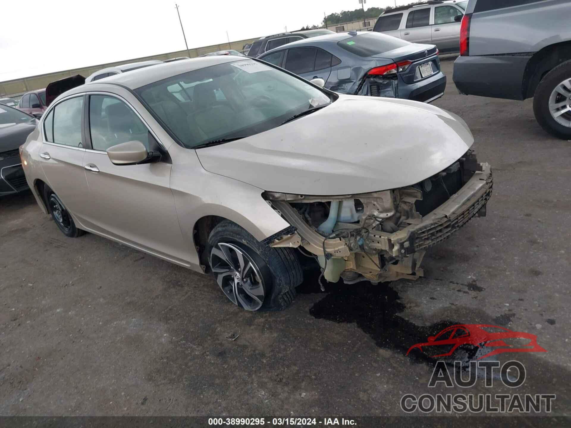 HONDA ACCORD 2017 - 1HGCR2F37HA010497