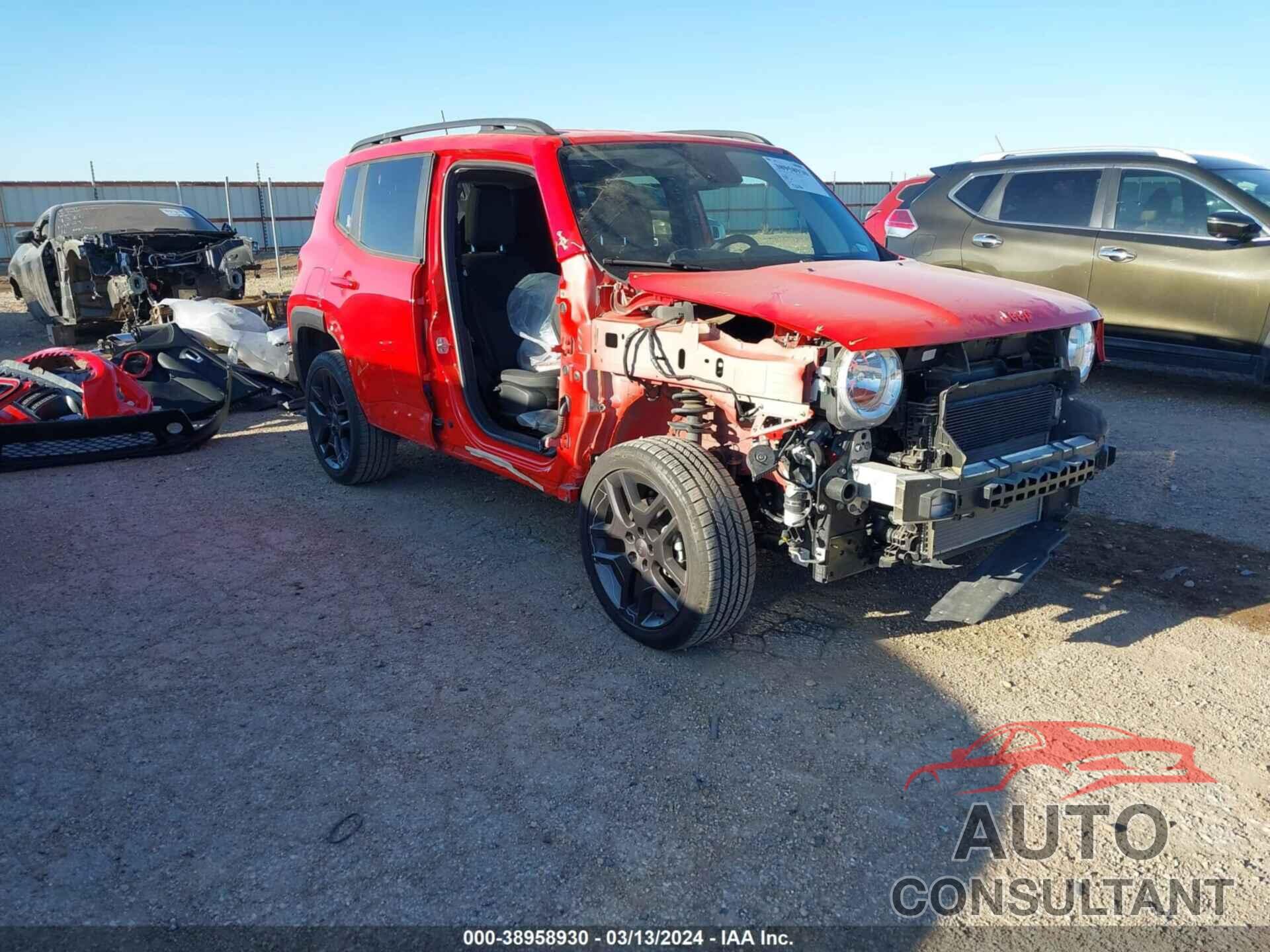 JEEP RENEGADE 2022 - ZACNJDB17NPN93936