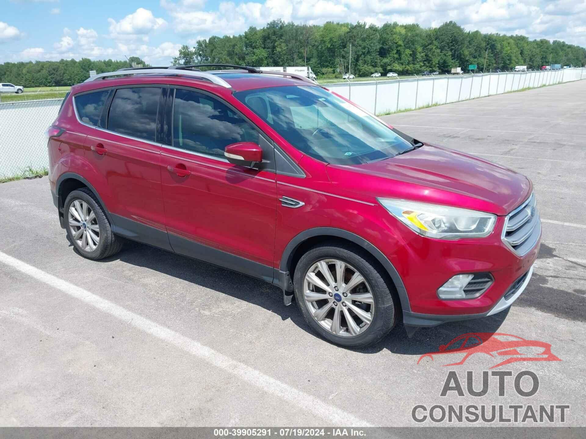 FORD ESCAPE 2017 - 1FMCU0JDXHUA20288