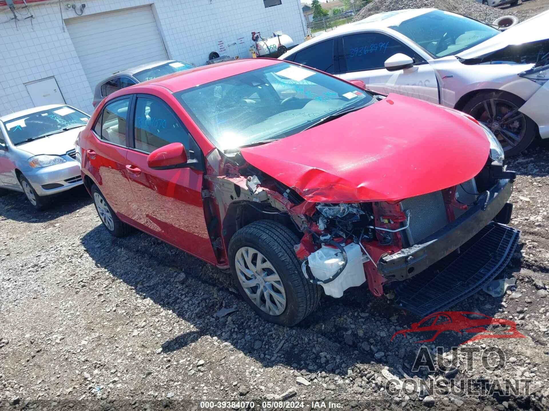 TOYOTA COROLLA 2018 - 2T1BURHE4JC100904